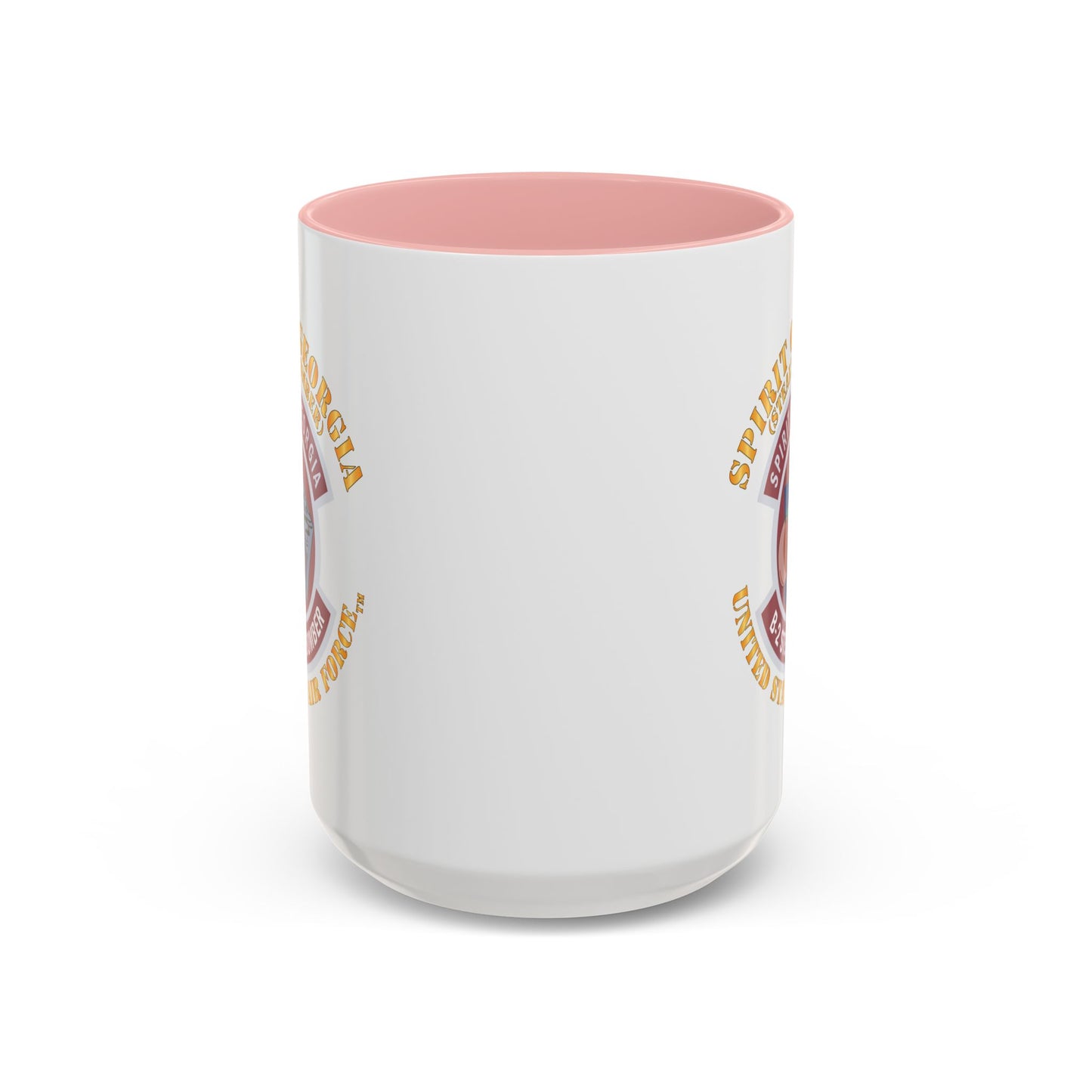 Accent Coffee Mug (11oz & 15oz) - USAF - B2 - Spirit of Georgia - Stealth Bomber X 300