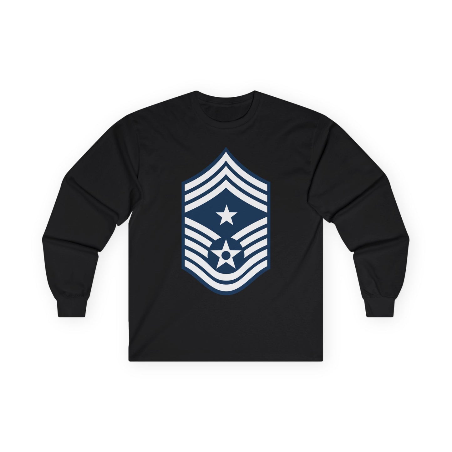 Unisex Ultra Cotton Long Sleeve Tee - USAF - Command Chief Master Sergeant (E9c) - 2020