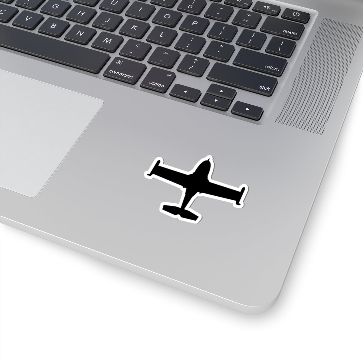 Kiss-Cut Stickers - Aircraft - A-37-Trainer - Top - Silhouette X 300