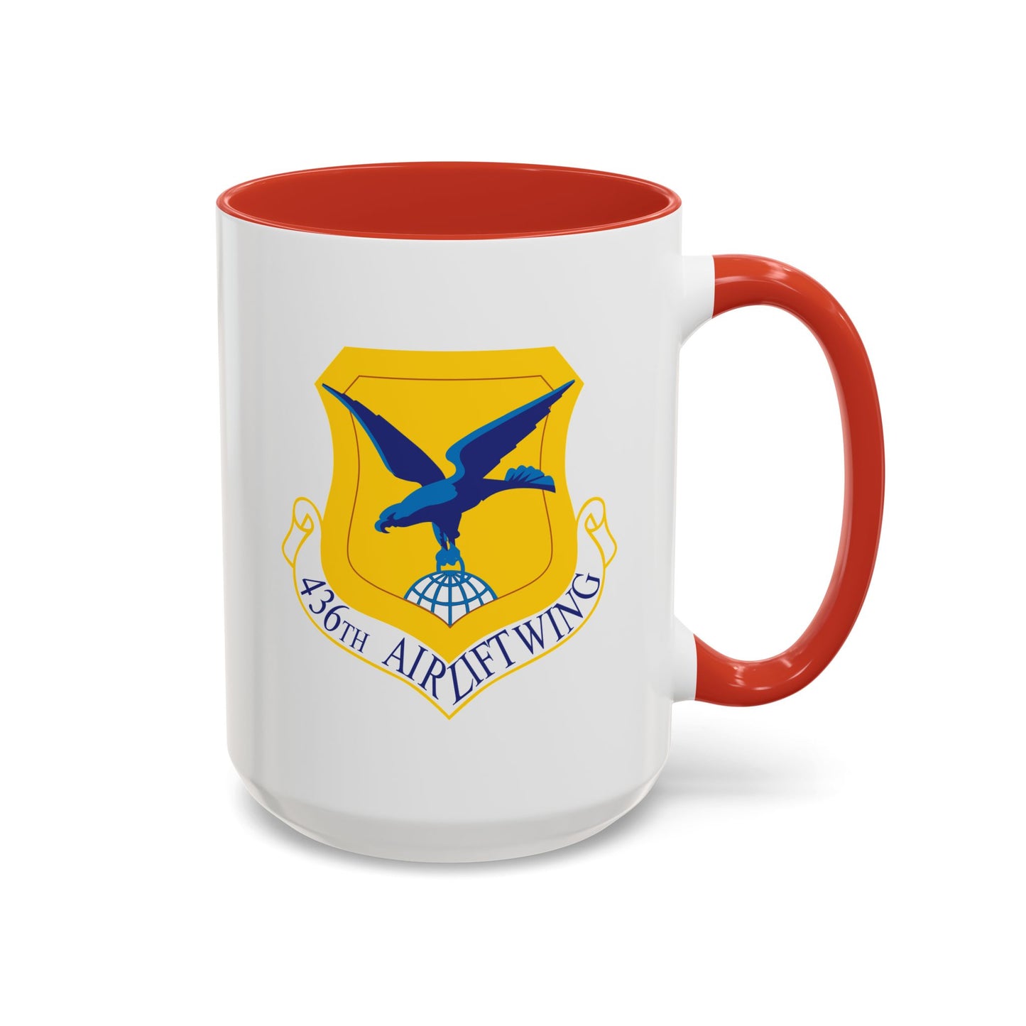 Accent Coffee Mug (11oz & 15oz) - USAF - 436th Airlift Wing wo Txt X 300
