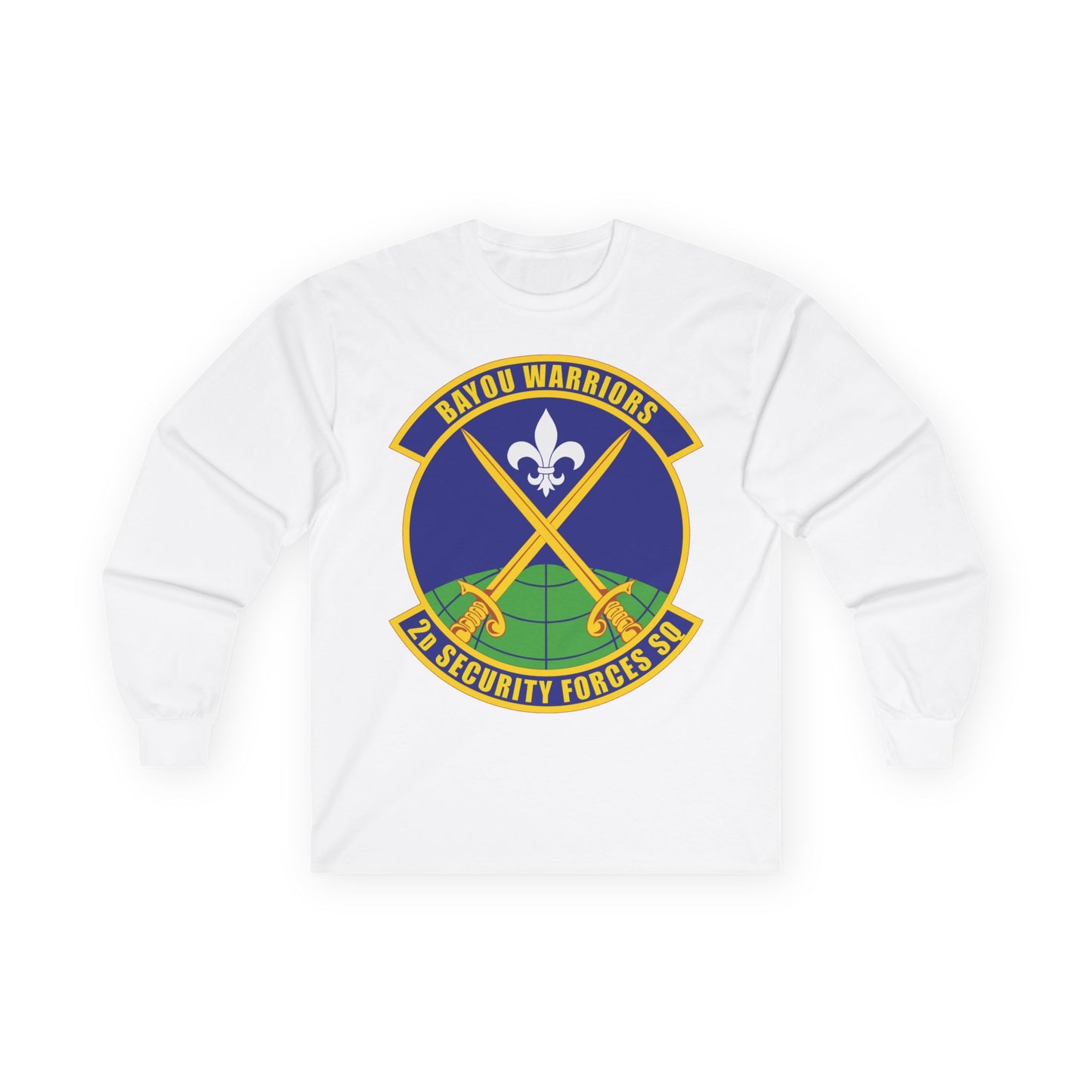 Unisex Ultra Cotton Long Sleeve Tee - USAF - 2nd Security Forces Squadron wo txt