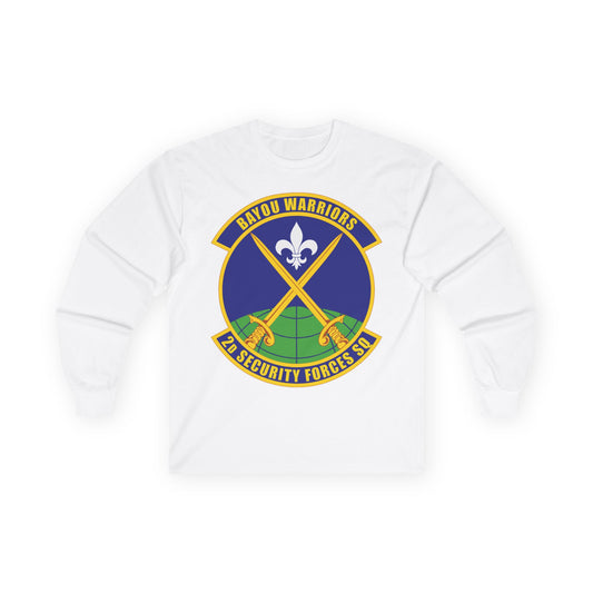 Unisex Ultra Cotton Long Sleeve Tee - USAF - 2nd Security Forces Squadron wo txt