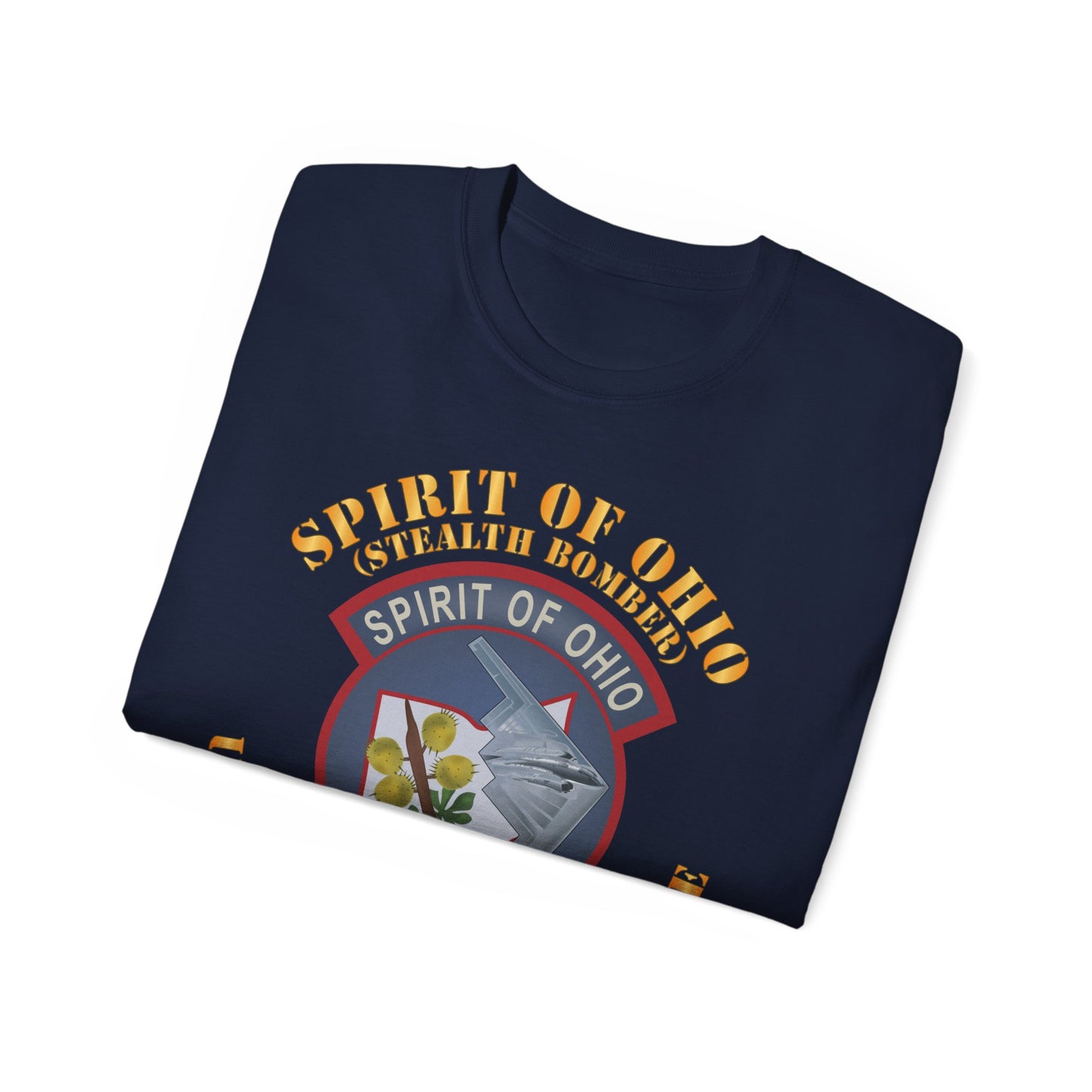 Unisex Ultra Cotton Tee - USAF - B2 - Spirit of Ohio - Stealth Bomber X 300