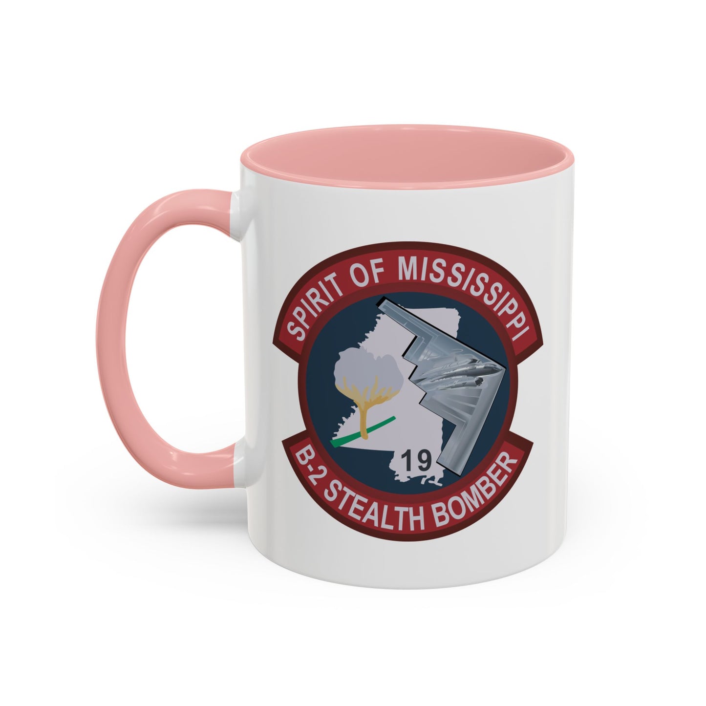 Accent Coffee Mug (11oz & 15oz) - USAF - B2 - Spirit of Mississippi - Stealth Bomber wo txt X 300