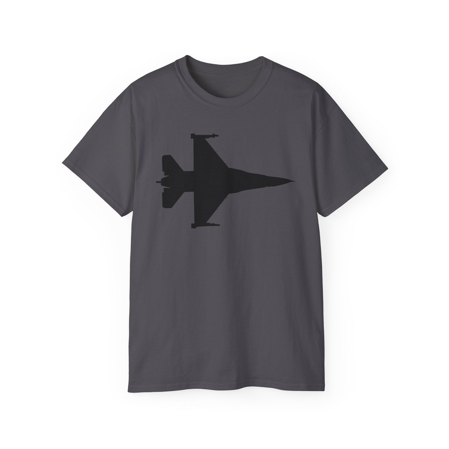 Unisex Ultra Cotton Tee - Aircraft - F-16 -Top - Silhouette - wo Txt X 300