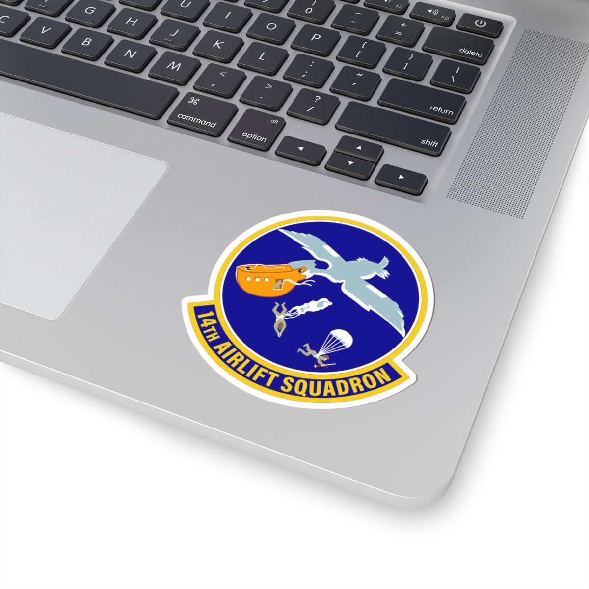 Kiss-Cut Stickers - USAF - 14th Airlift Squadron wo txt