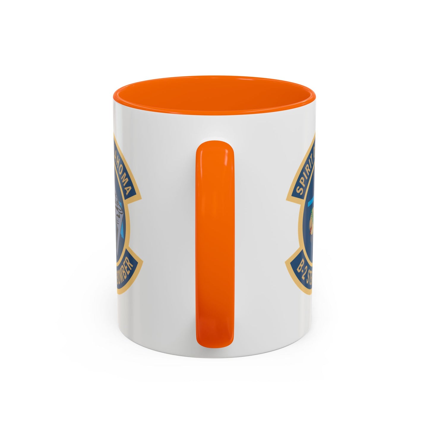 Accent Coffee Mug (11oz & 15oz) - USAF - B2 - Spirit of Oklahoma - Stealth Bomber wo txt X 300