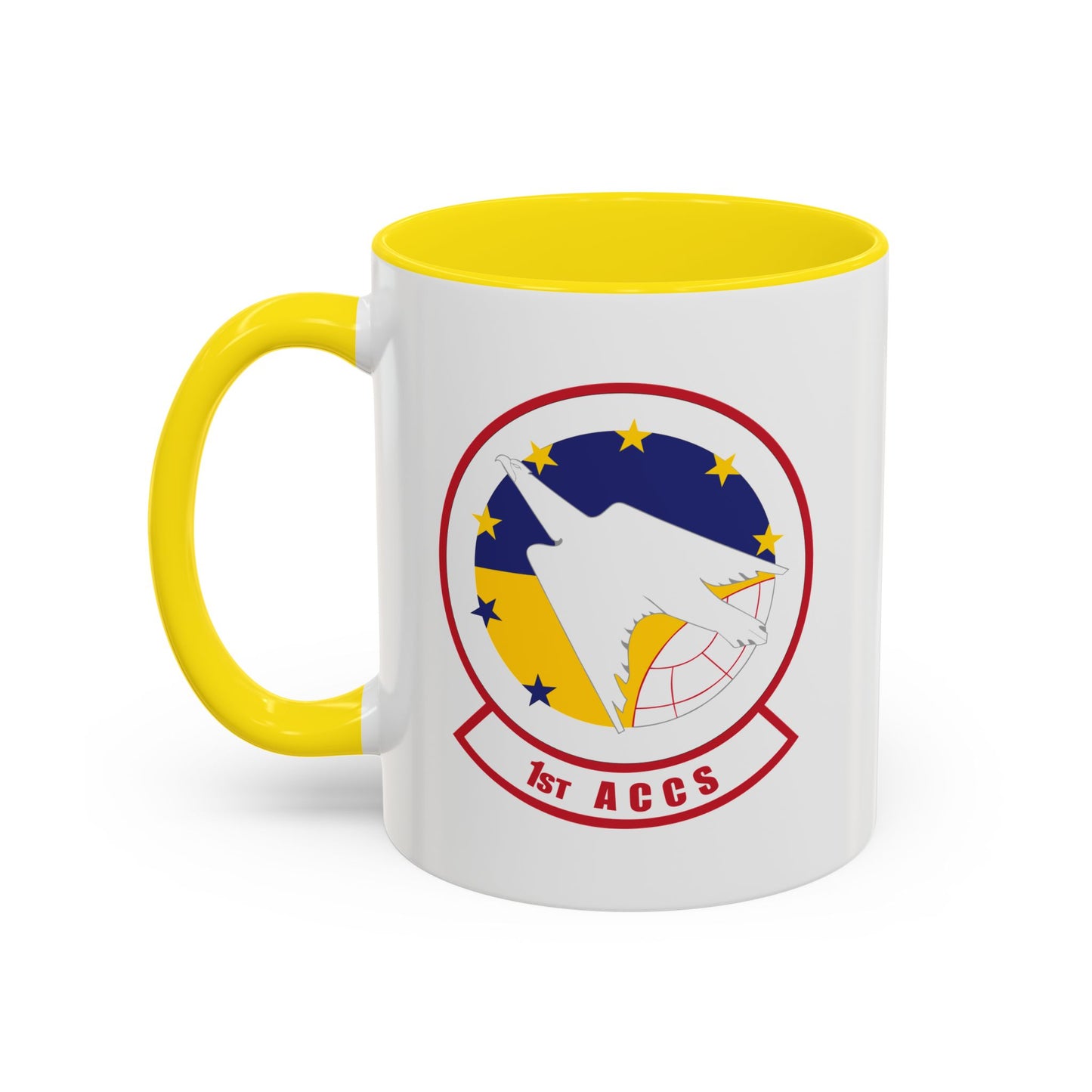 Accent Coffee Mug (11oz & 15oz) - USAF - 1st Airborne Command Control Squadron (ACC) wo txt X 300