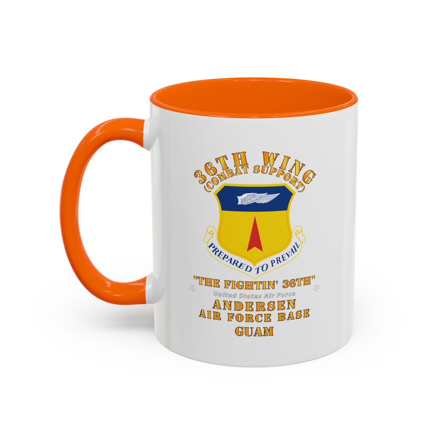 Accent Coffee Mug (11oz & 15oz) - USAF - 36th Wing - Anderson AFB - Guam