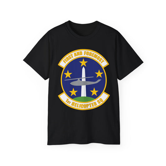 Unisex Ultra Cotton Tee -USAF - 1st Helicopter Squadron (AFDW) wo txt