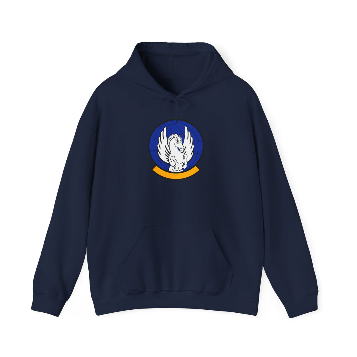 Unisex Heavy Blend Hooded Sweatshirt - USAF - 12th Airlift Flight wo txt