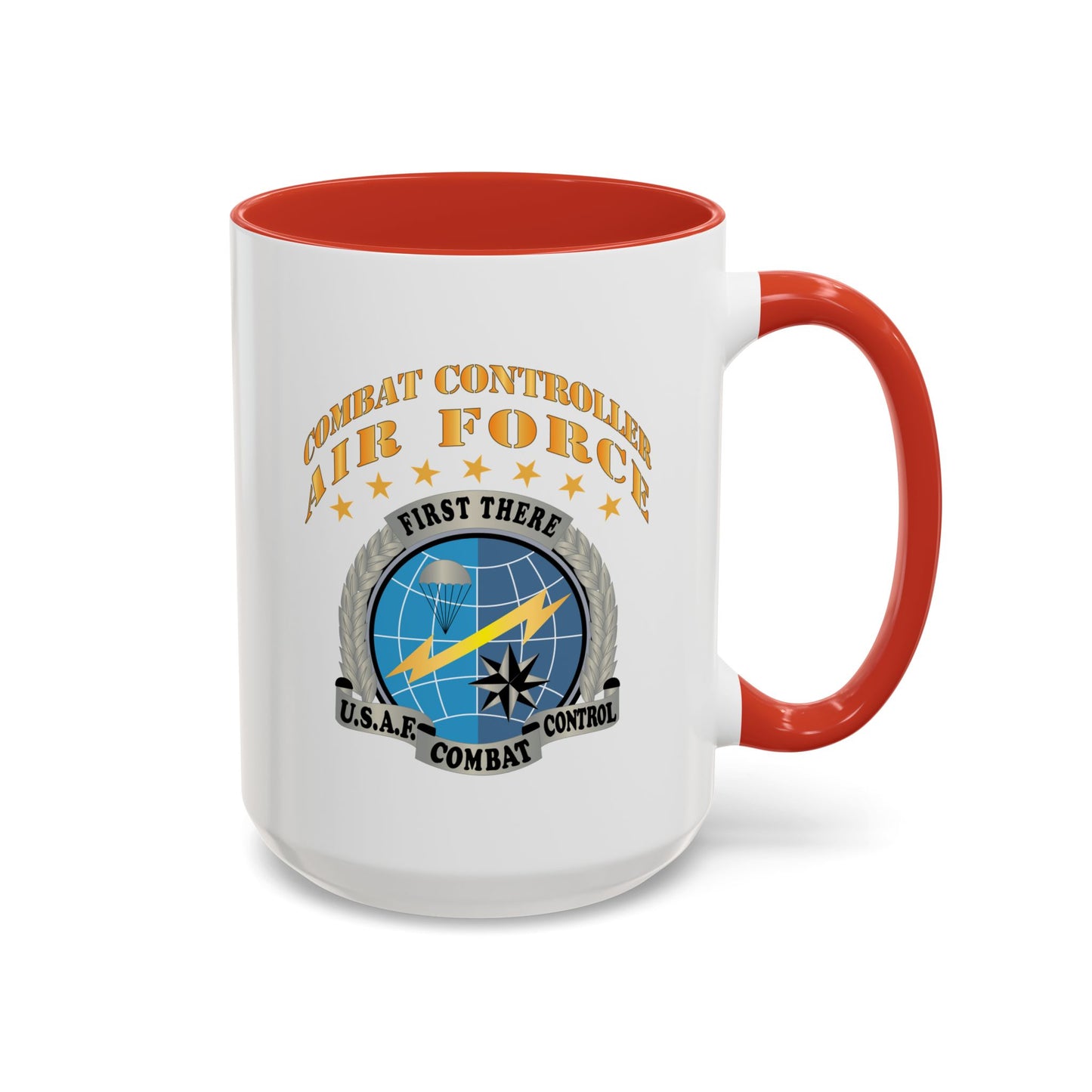 Accent Coffee Mug (11oz & 15oz) - USAF - Combat Controller X 300