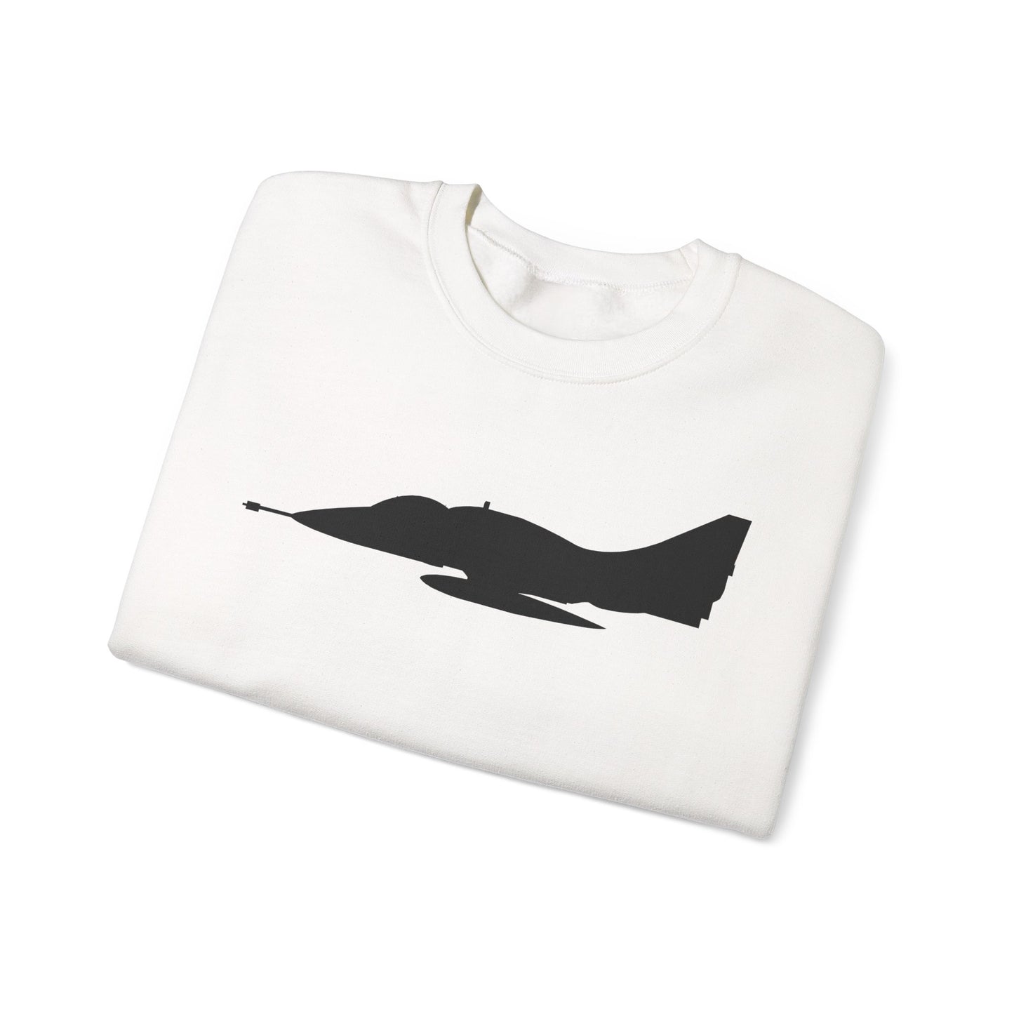 Crewneck Sweatshirt - Aircraft - A-4 SkyHawk - Silhouette X 300