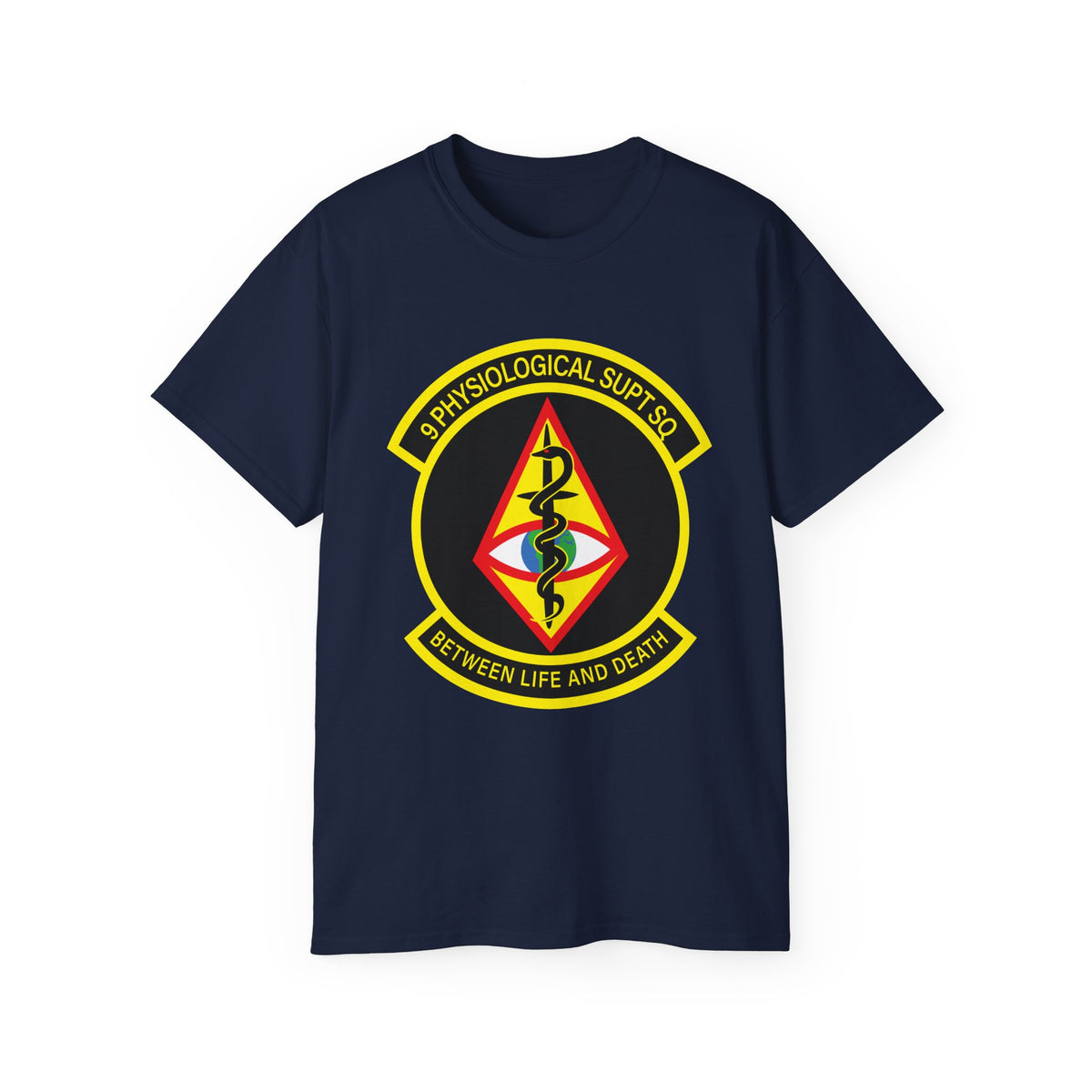 Unisex Ultra Cotton Tee - USAF - 9th Physiological Support Squadron wo txt X 300
