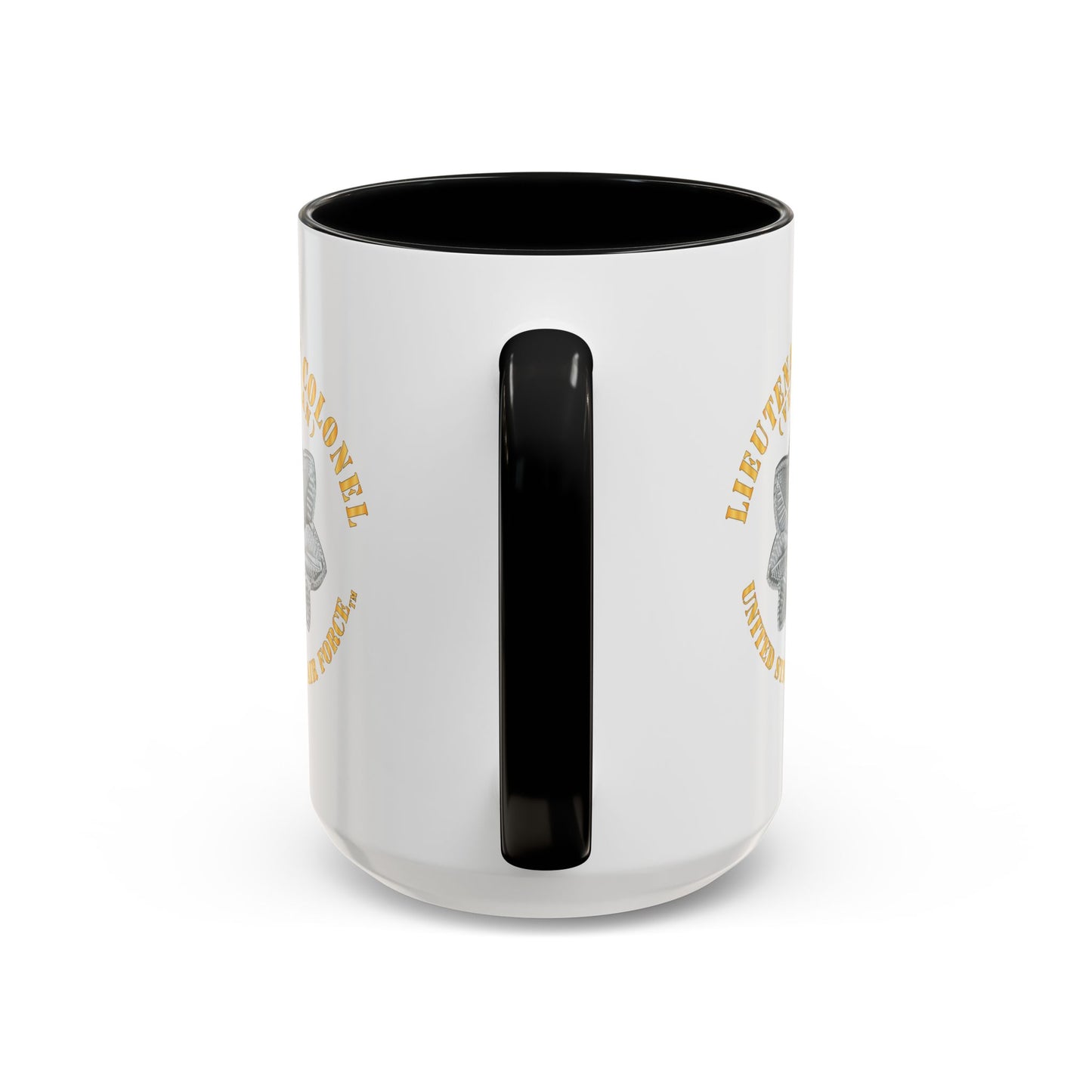 Accent Coffee Mug (11oz & 15oz) - USAF - Lieutenant Colonel - LTC - Veteran - TM X 300
