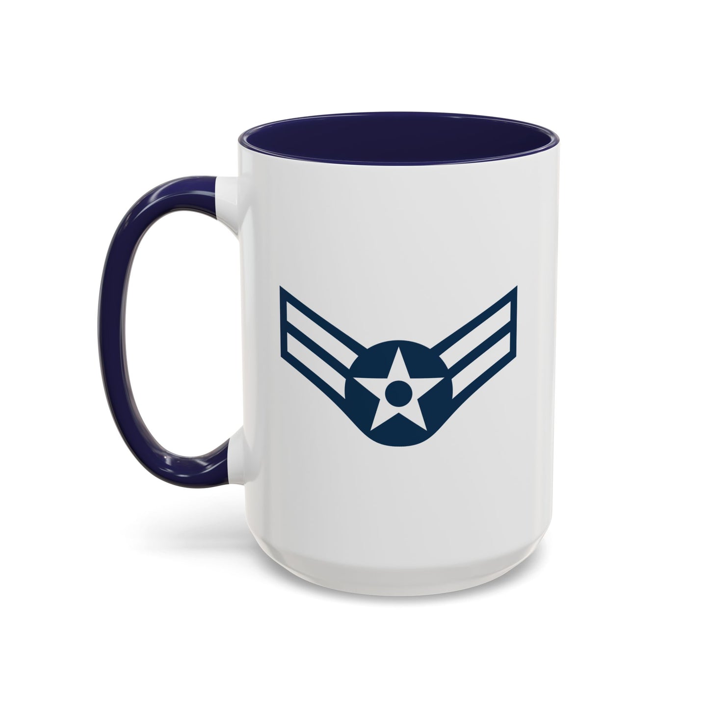Accent Coffee Mug (11oz & 15oz) - USAF - Airman - First Class (E3) - 2020