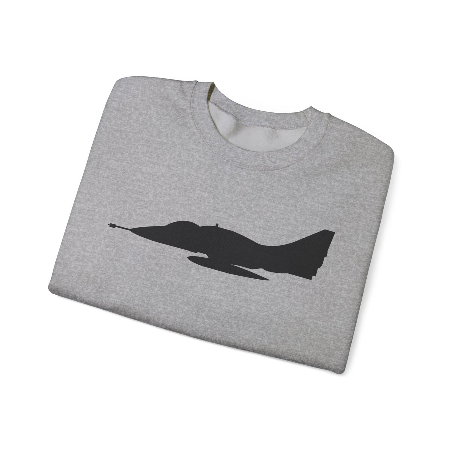 Crewneck Sweatshirt - Aircraft - A-4 SkyHawk - Silhouette X 300