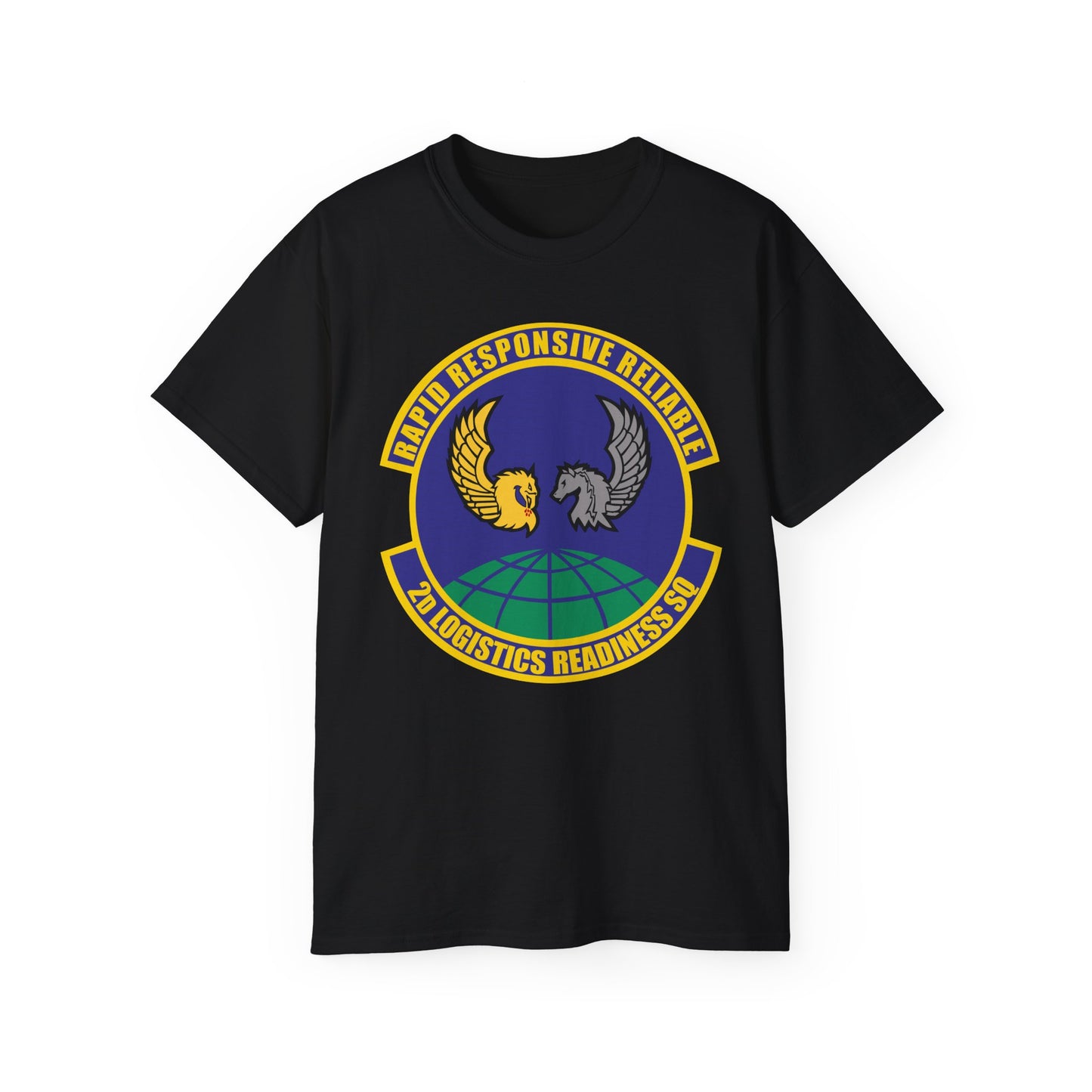 Unisex Ultra Cotton Tee - USAF - 2d Logistics Readiness Squadron wo txt