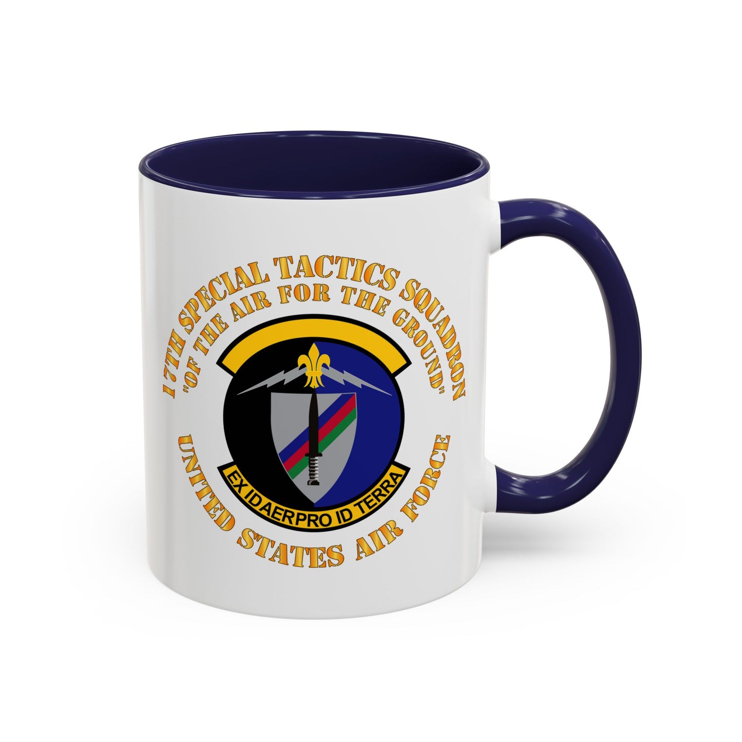 Accent Coffee Mug (11oz & 15oz) - USAF - 17th Special Tactics Squadron