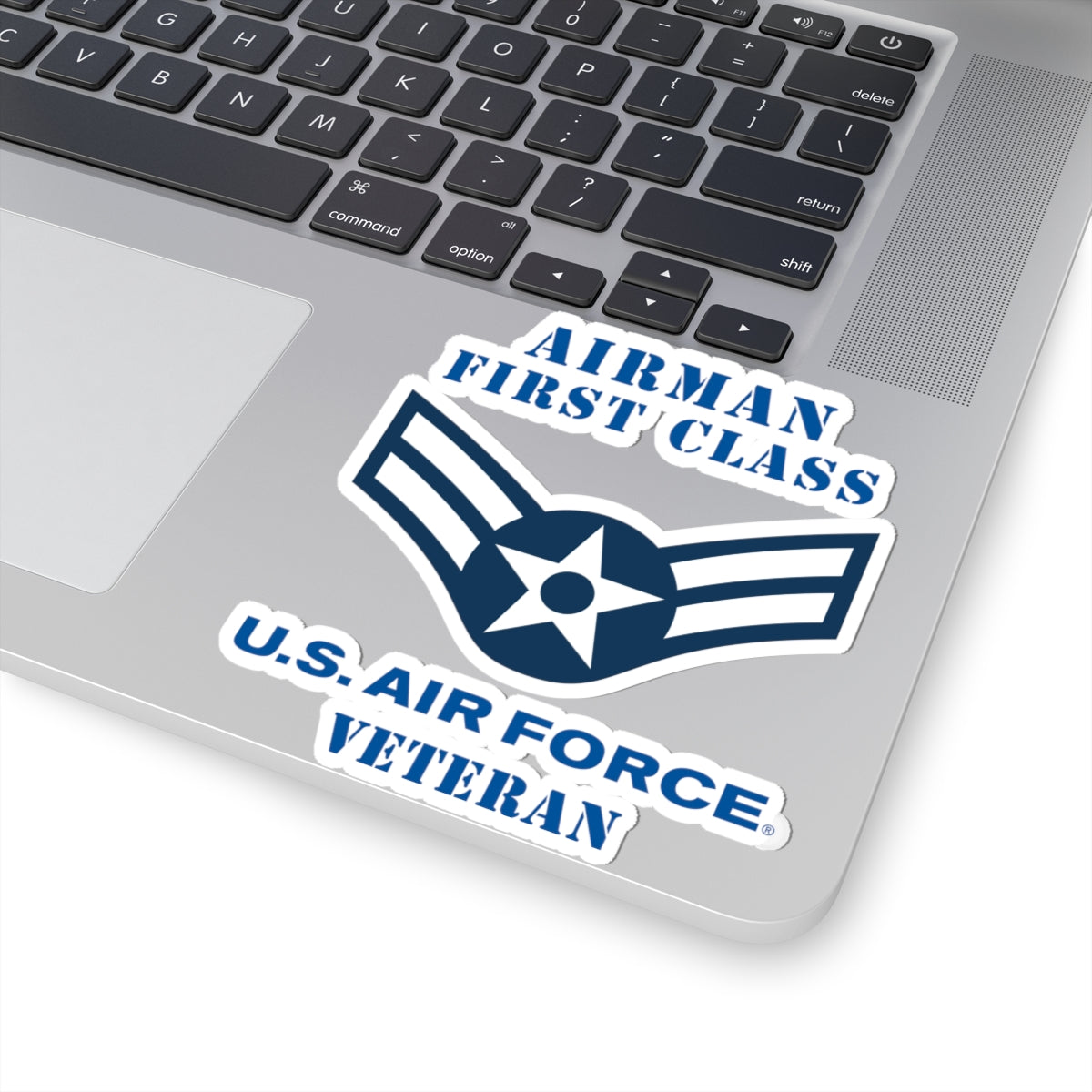 Kiss-Cut Stickers - USAF - Airman - First Class (E3) - 2020 - Veteran