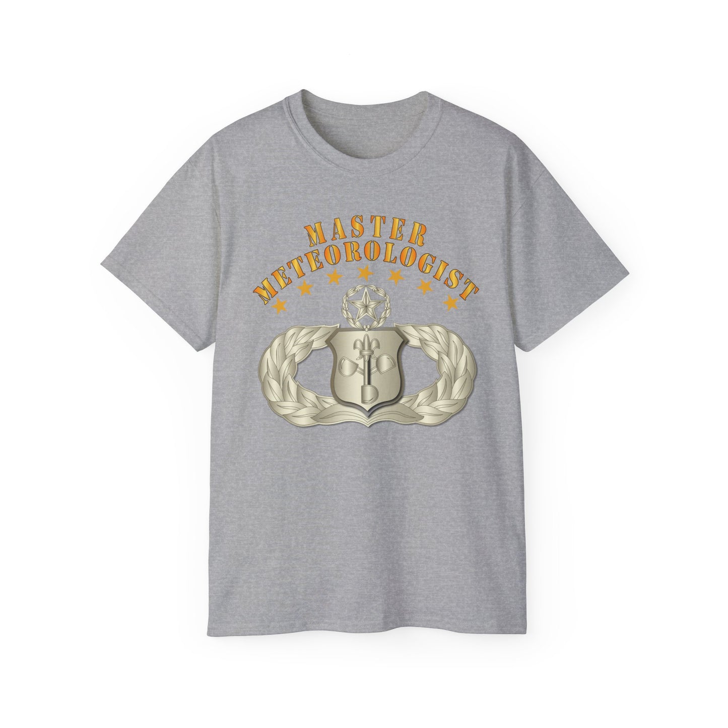 Unisex Ultra Cotton Tee - USAF - Meteorologist - Master Badge wo DS
