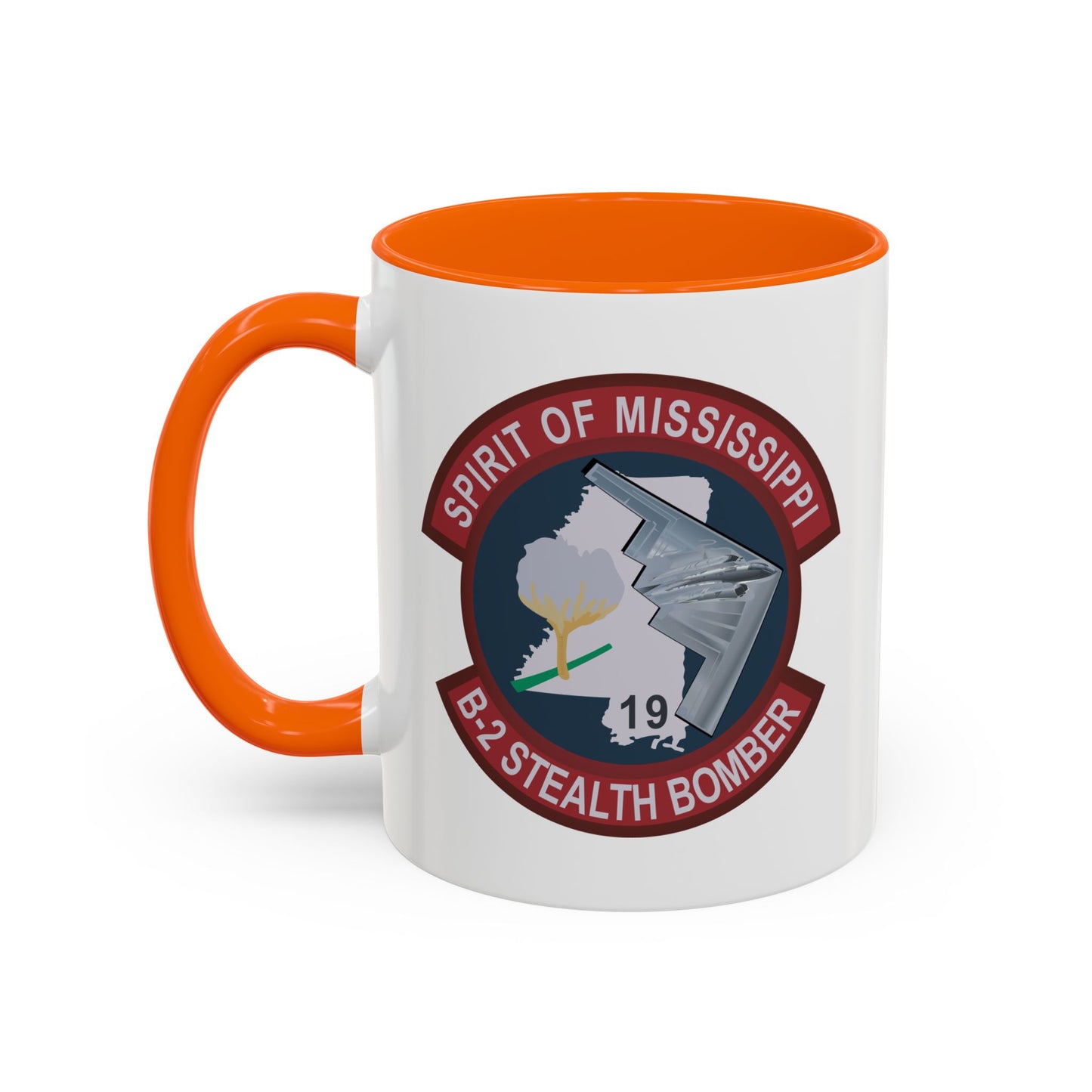 Accent Coffee Mug (11oz & 15oz) - USAF - B2 - Spirit of Mississippi - Stealth Bomber wo txt X 300