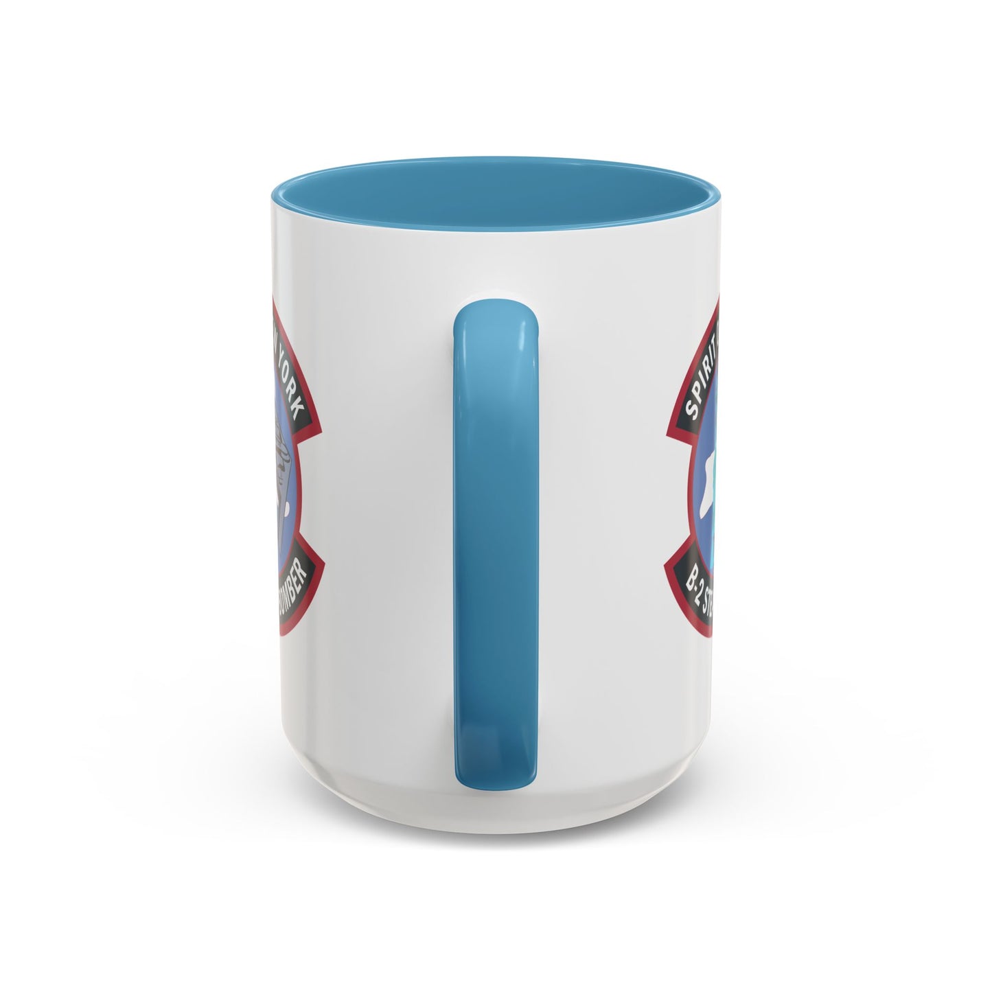 Accent Coffee Mug (11oz & 15oz) - USAF - B2 - Spirit of New York - Stealth Bomber wo txt X 300