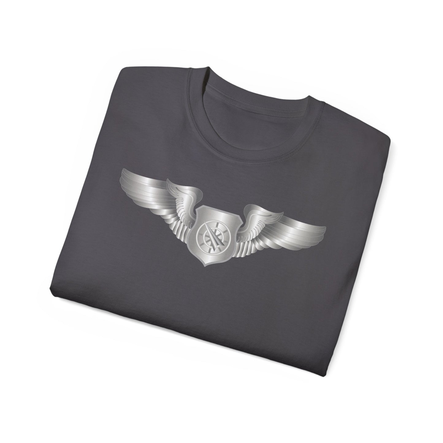 Unisex Ultra Cotton Tee - USAF - Air Battle Manager - Basic Wings wo Txt