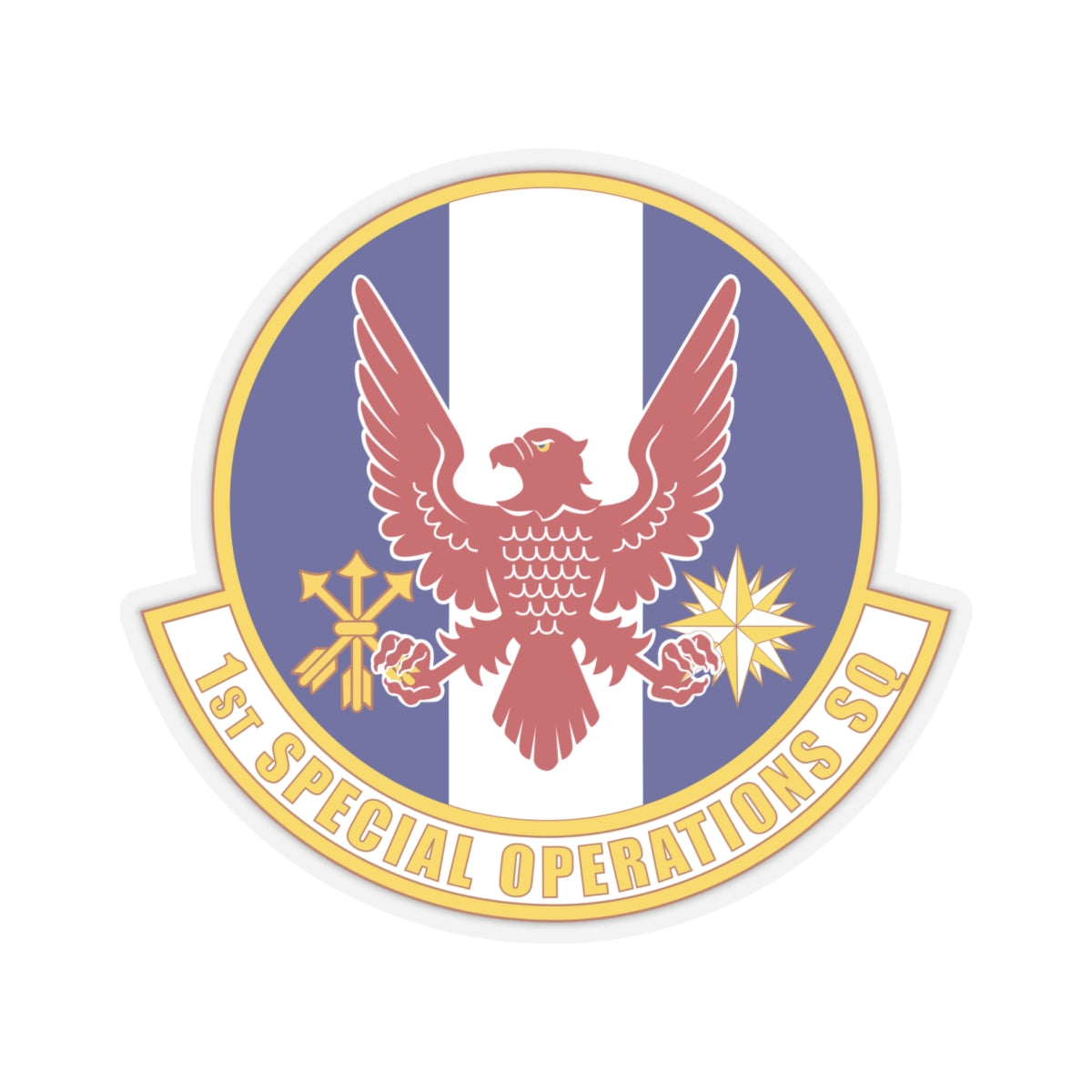 Kiss-Cut Stickers - USAF - 1st Special Operations Squadron wo txt