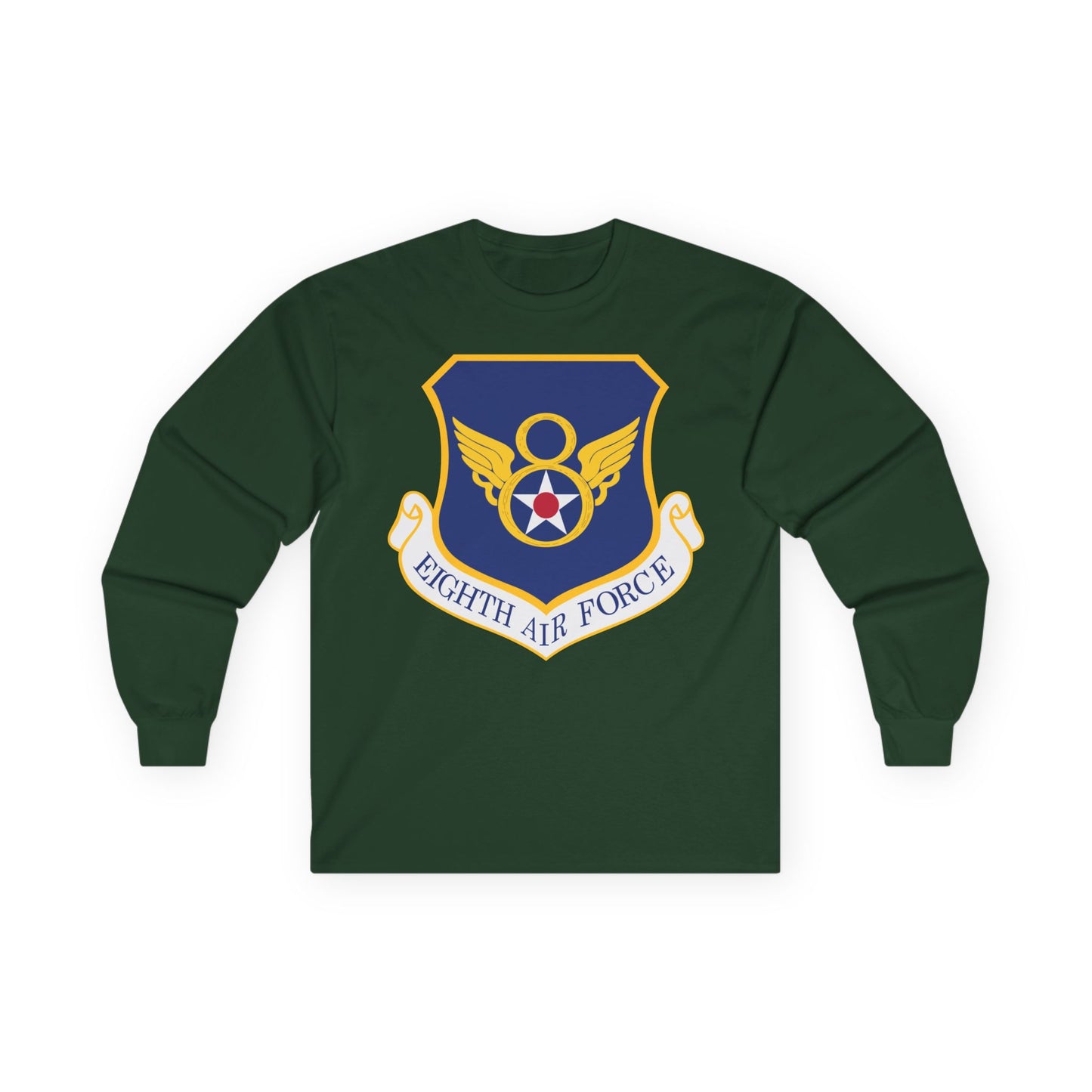 Unisex Ultra Cotton Long Sleeve Tee - USAF - 8th Air Force wo txt X 300