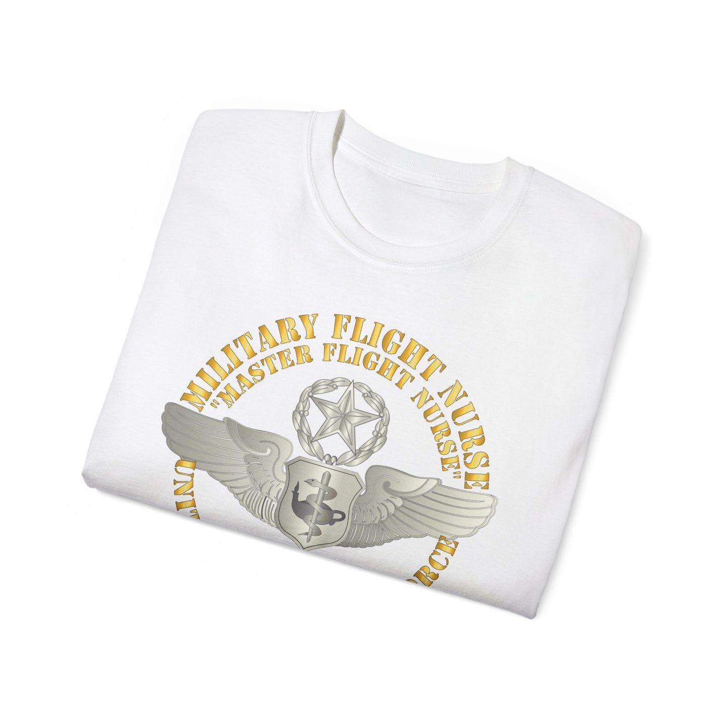 Unisex Ultra Cotton Tee - USAF - Military Flight Nurse - Flight Nurse - Master