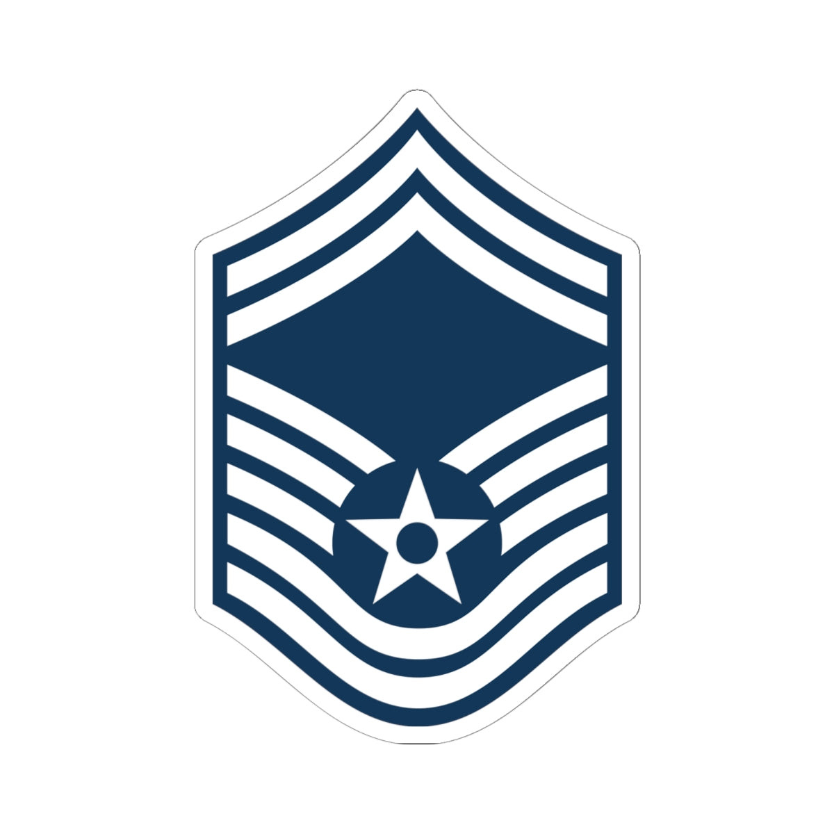 Kiss-Cut Stickers - USAF - Senior Master Sergeant (E8a) - 2020