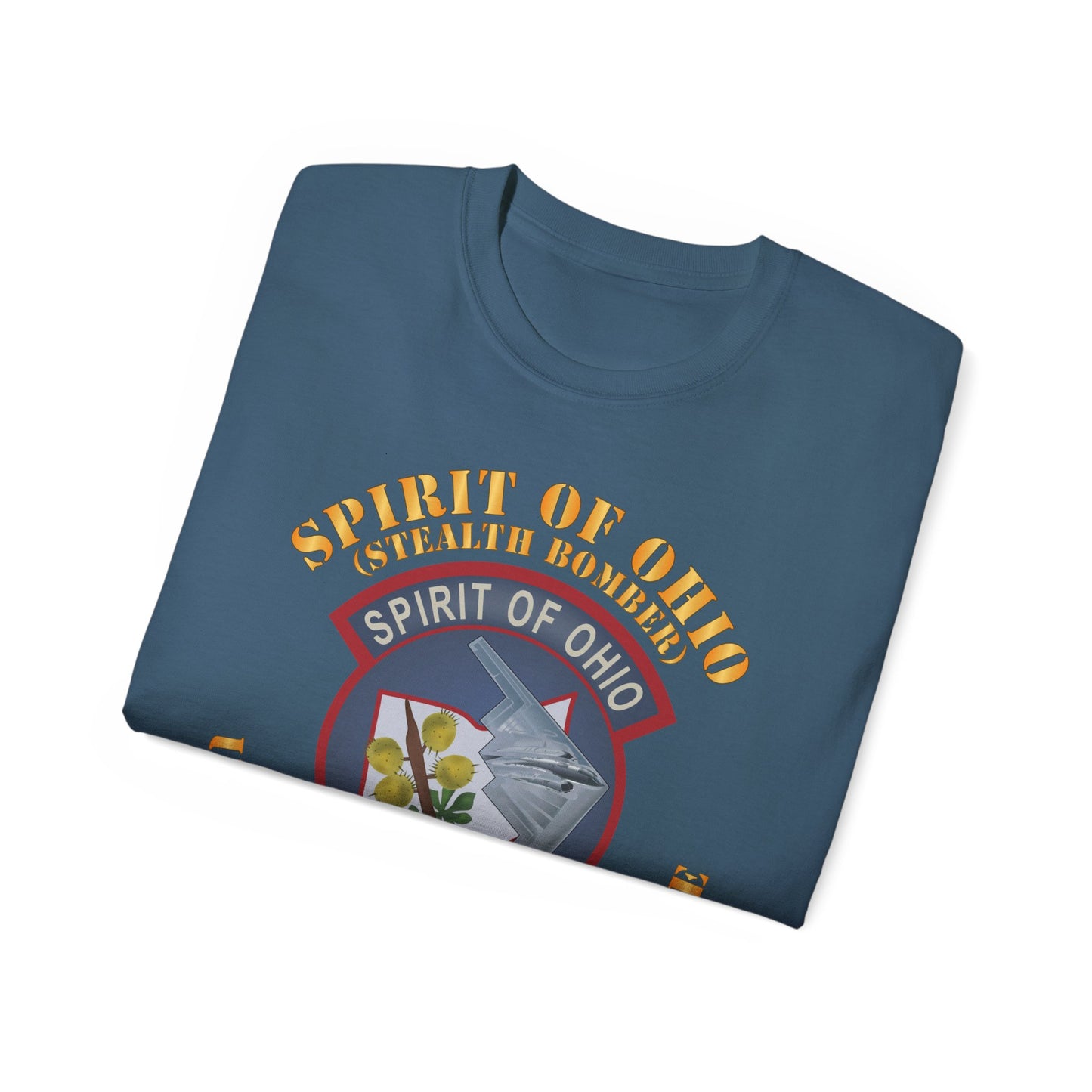 Unisex Ultra Cotton Tee - USAF - B2 - Spirit of Ohio - Stealth Bomber X 300