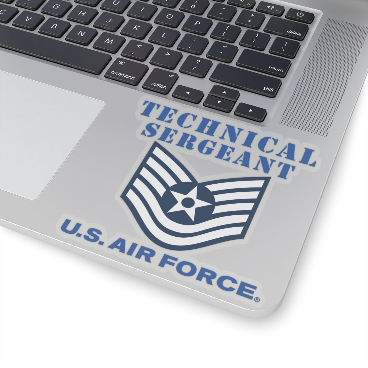 Kiss-Cut Stickers - USAF - Technical Sergeant (E6) - 2020 - US Air Force w Text X 300