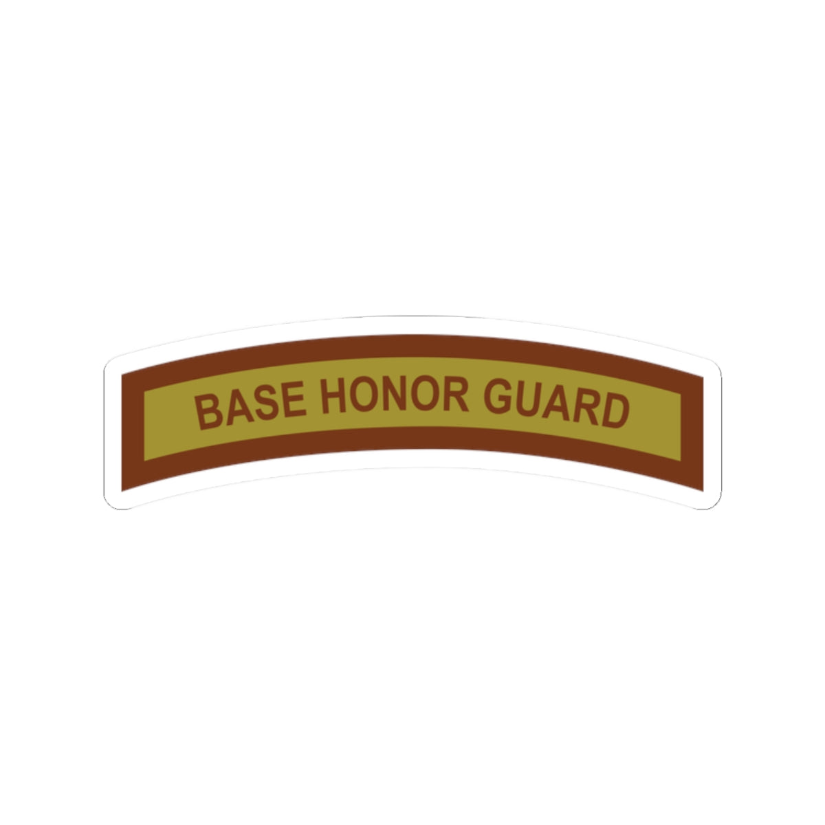 Kiss-Cut Stickers - USAF - Base Honor Guard Tab - V1