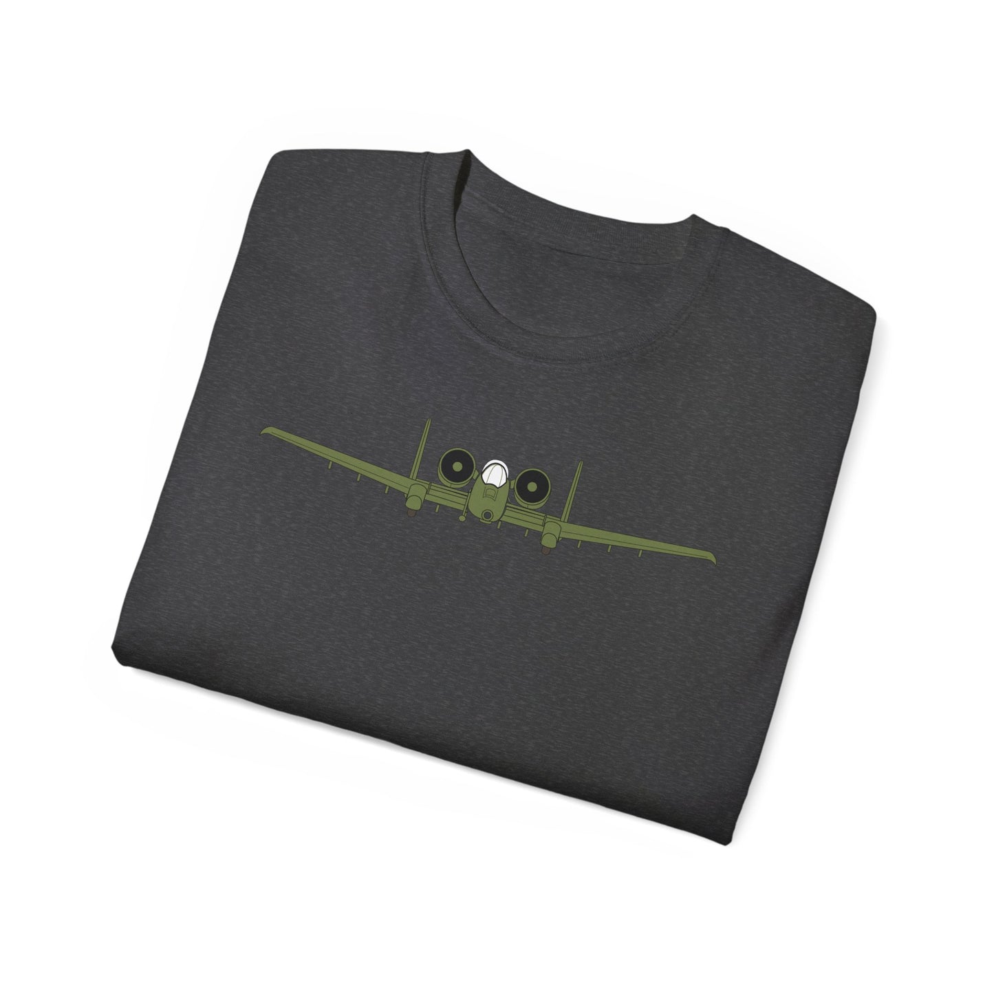 Unisex Ultra Cotton Tee - Aircraft - USAF - A-10 Thunderbolt II - Front X 300
