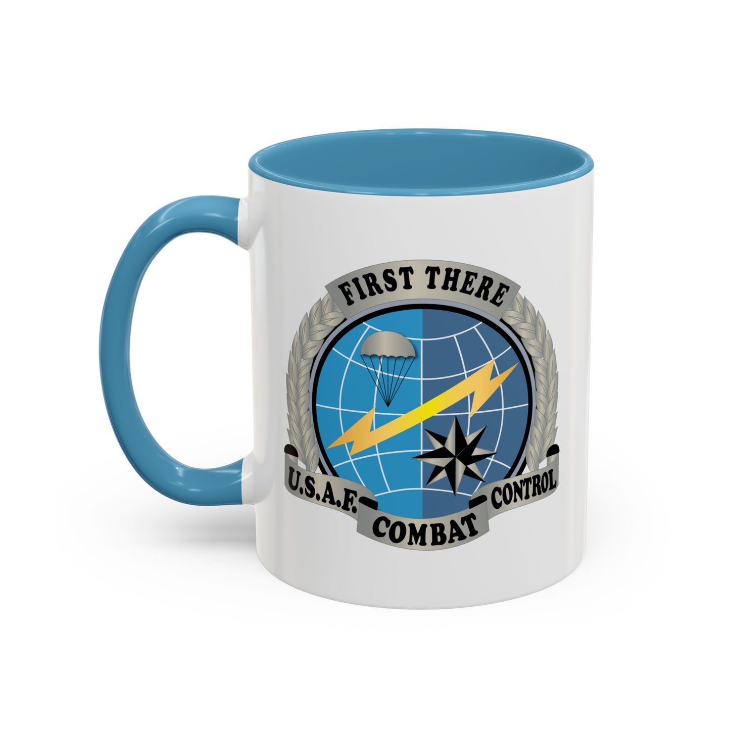 Accent Coffee Mug (11oz & 15oz) - USAF - Combat Controller Badge No Txt  X 300