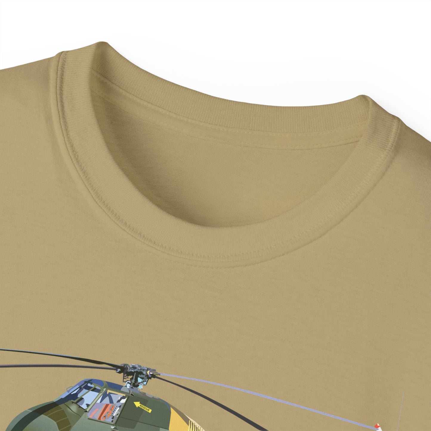 Unisex Ultra Cotton Tee - H-34 Choctaw wo Txt X 300