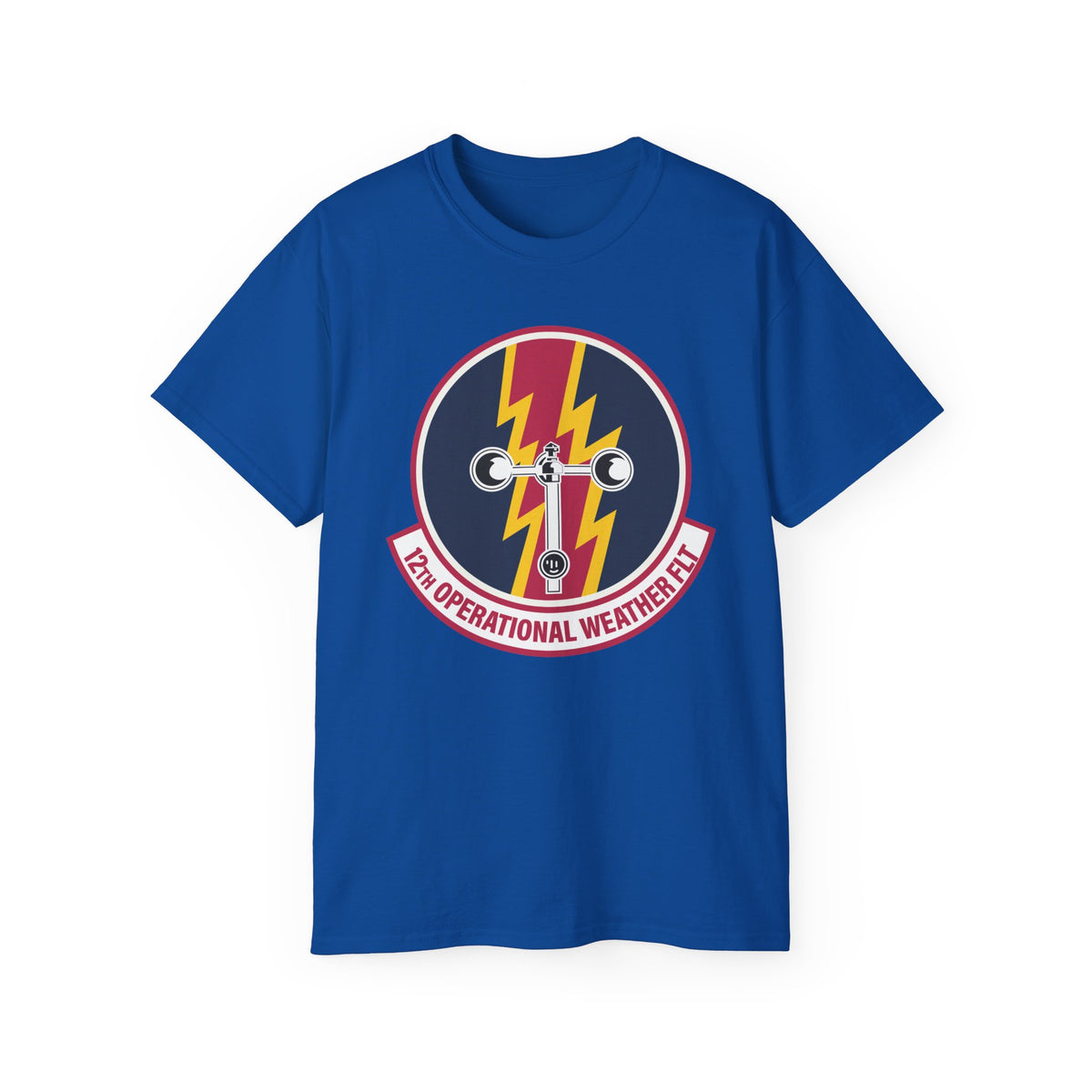 Unisex Ultra Cotton Tee - USAF - 12th Operational Weather Flight wo txt