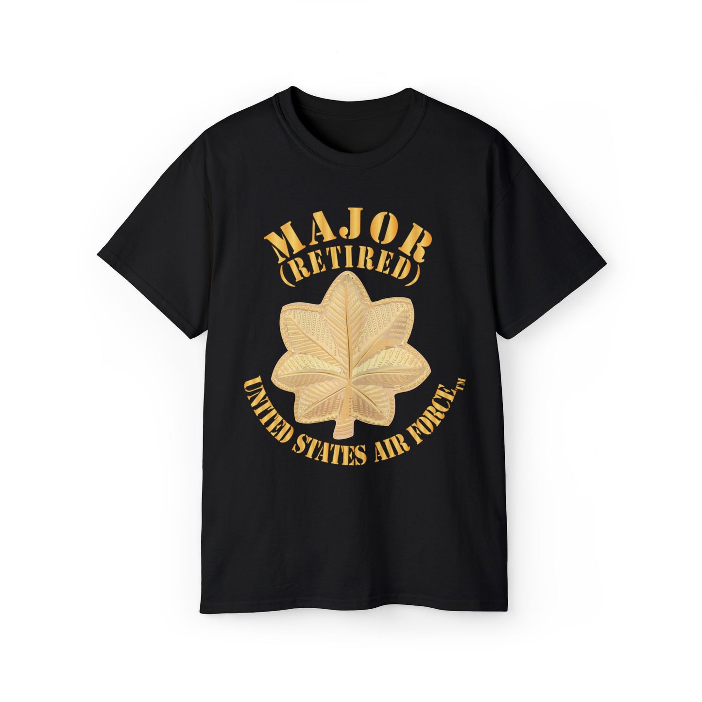Unisex Ultra Cotton Tee - USAF - Major - Retired X 300