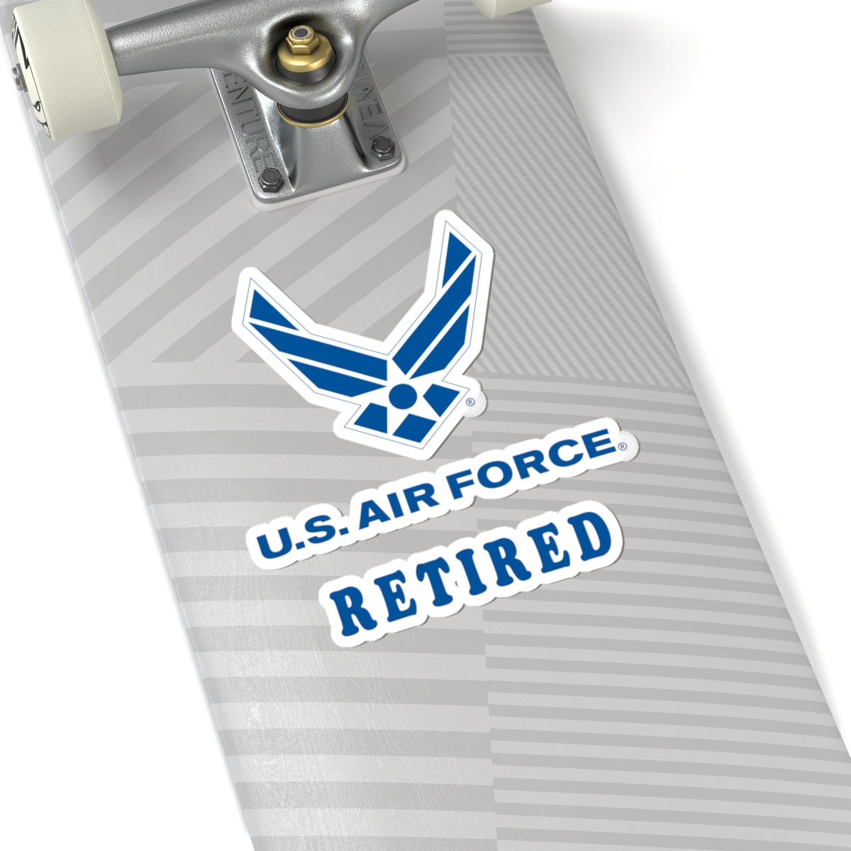 Kiss-Cut Stickers - USAF - Air Force - Retired X 300