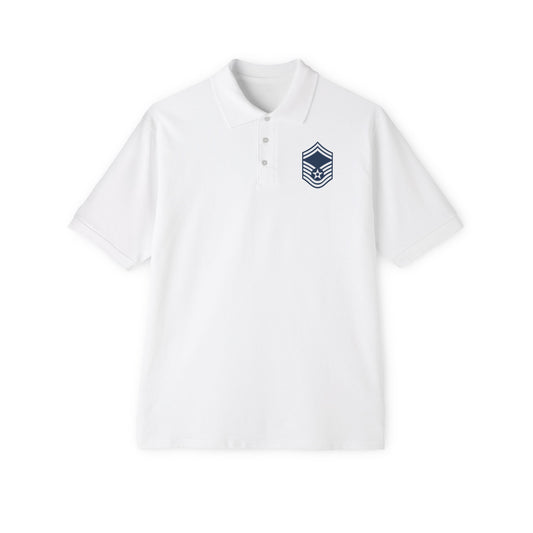Men's Piqué Polo - USAF - Senior Master Sergeant (E8a) - 2020