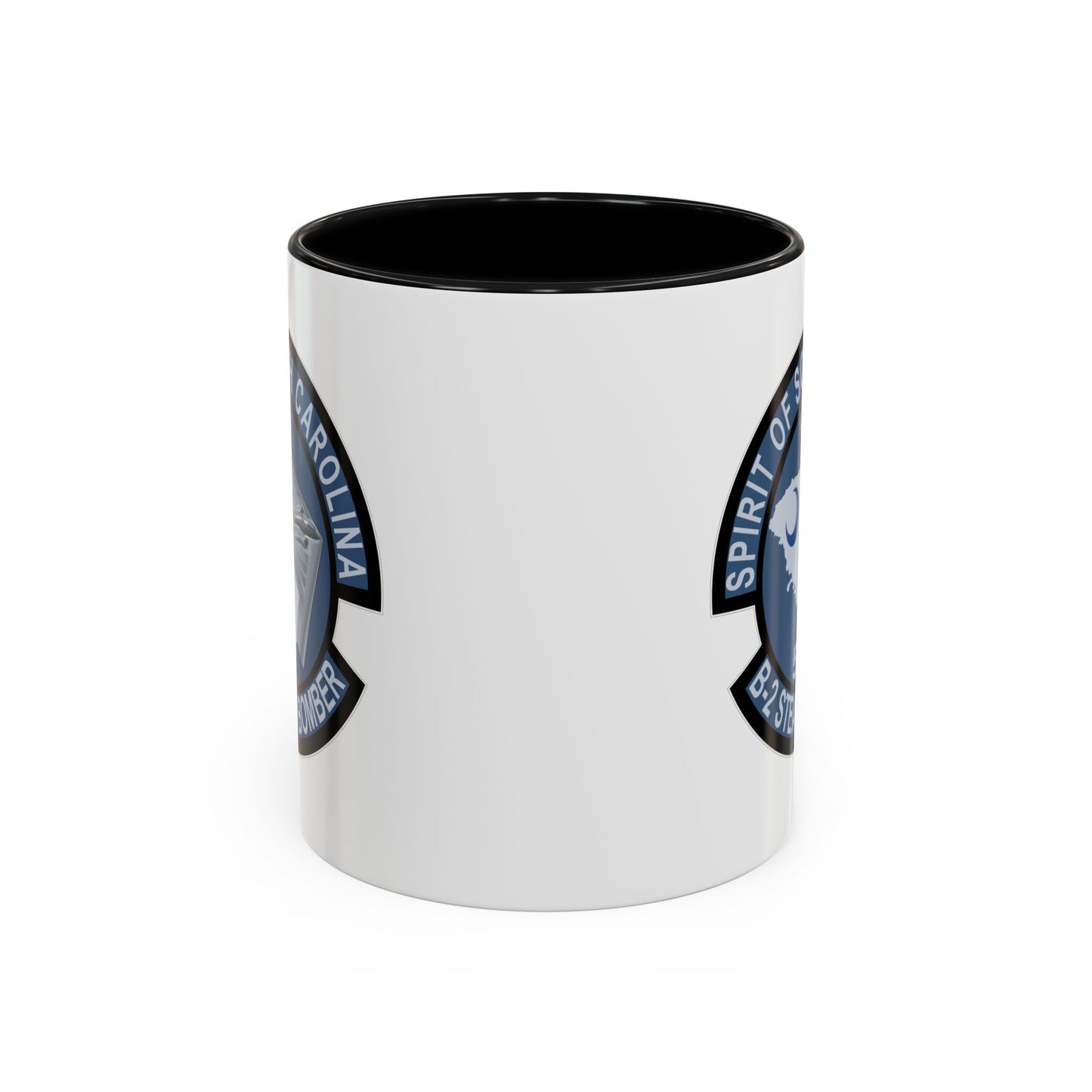 Accent Coffee Mug (11oz & 15oz) - USAF - B2 - Spirit of South Carolina Stealth Bomber wo Txt X 300