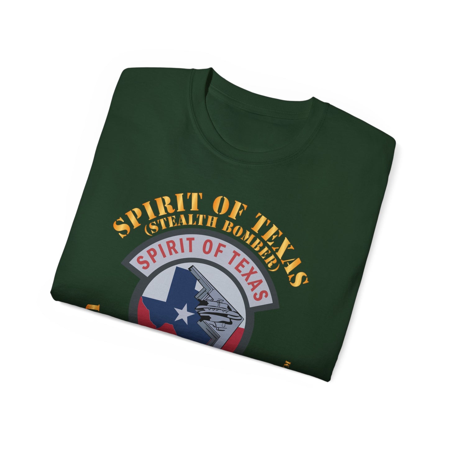 Unisex Ultra Cotton Tee - USAF - B2 - Spirit of Texas - Stealth Bomber X 300