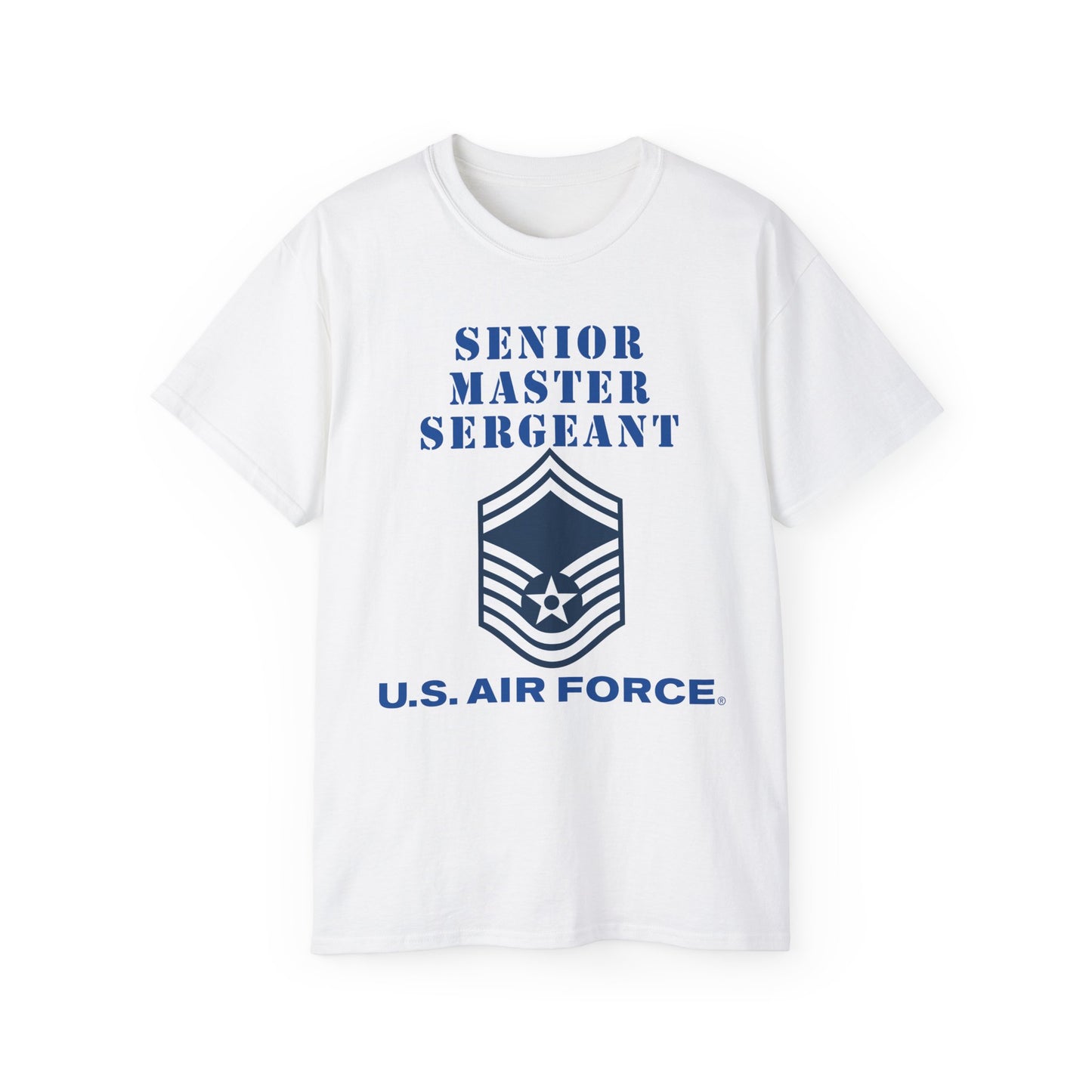 Unisex Ultra Cotton Tee - USAF - Senior Master Sergeant (E8a) - 2020 - US Air Force w Text X 300