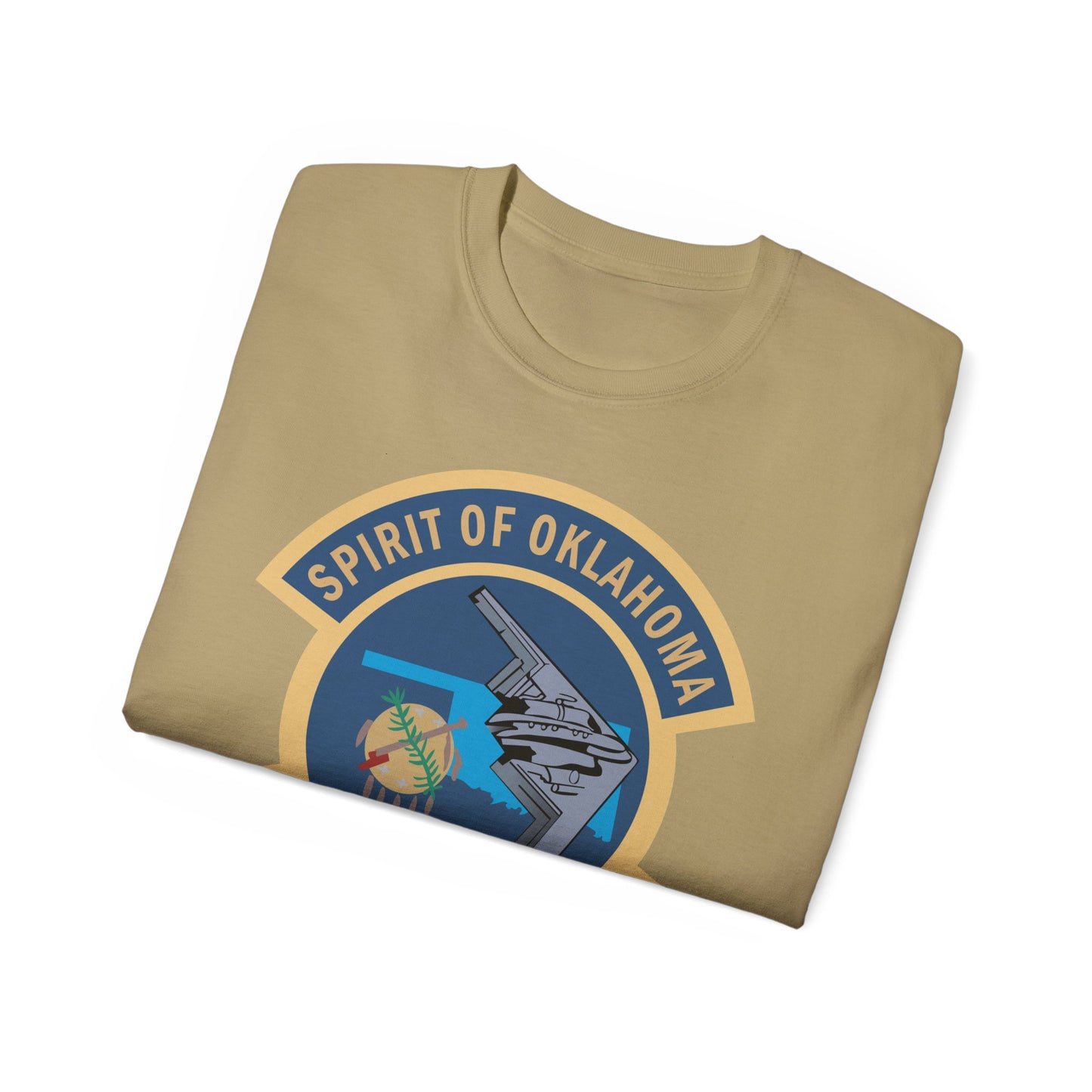 Unisex Ultra Cotton Tee - USAF - B2 - Spirit of Oklahoma - Stealth Bomber wo txt X 300