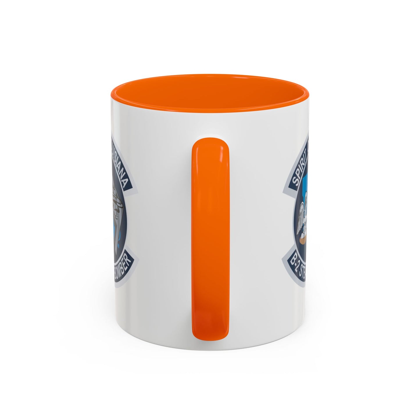 Accent Coffee Mug (11oz & 15oz) - USAF - B2 - Spirit of Louisiana - Stealth Bomber wo txt X 300