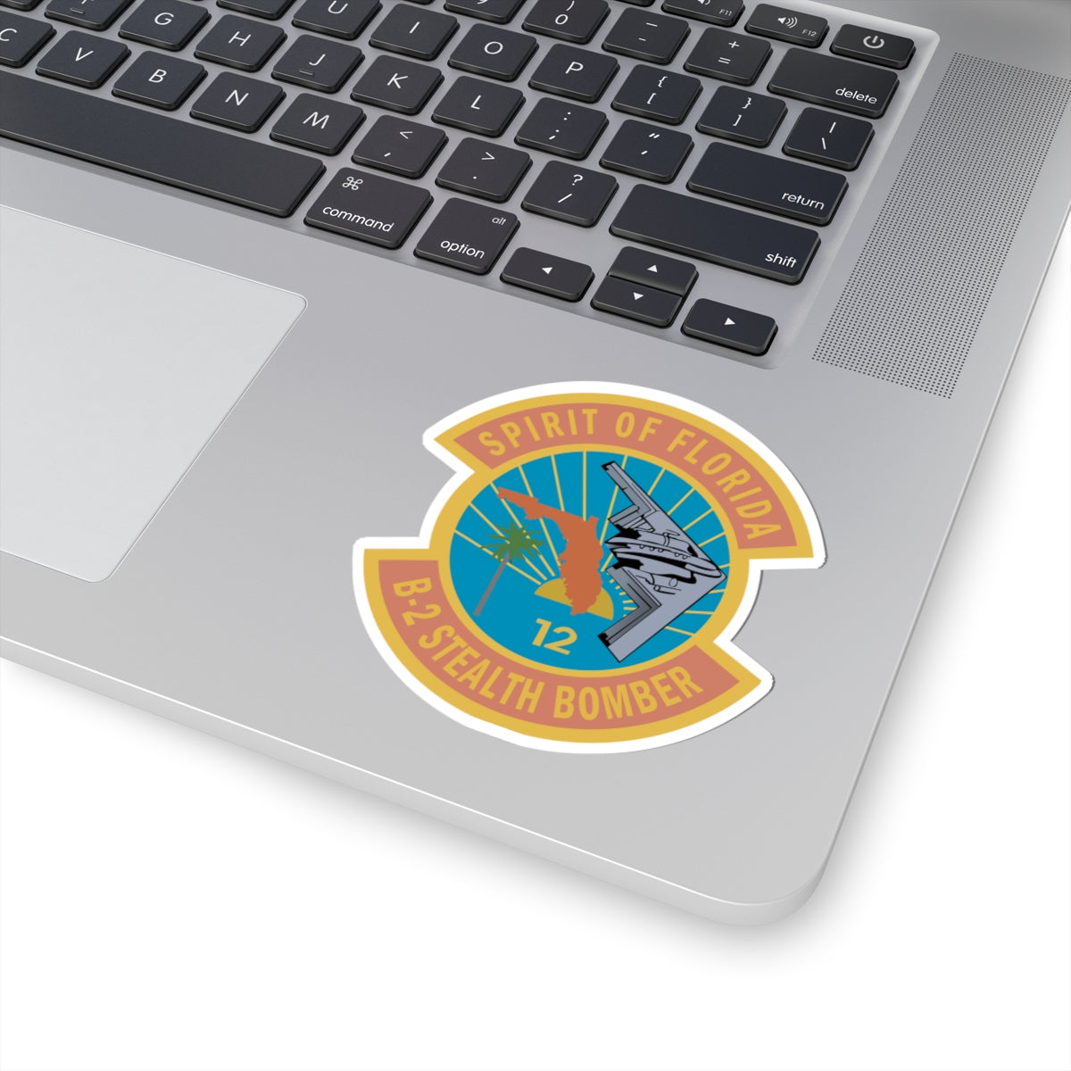 B-2 Spirit of Florida Stealth Bomber Sticker - USAF Kiss-Cut Decal