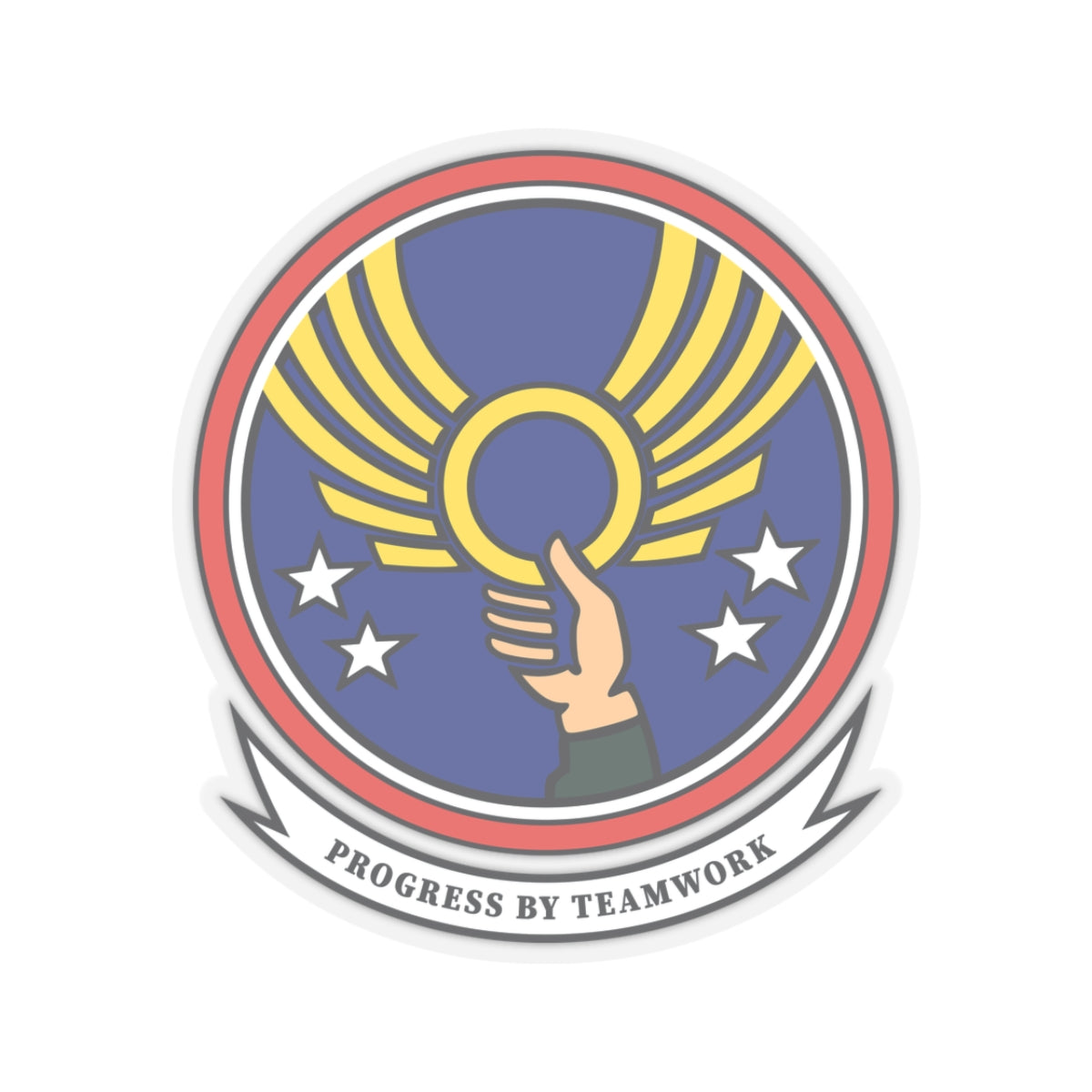 Kiss-Cut Stickers - USAF - 4th Civil Engineer Squadron wo txt X 300