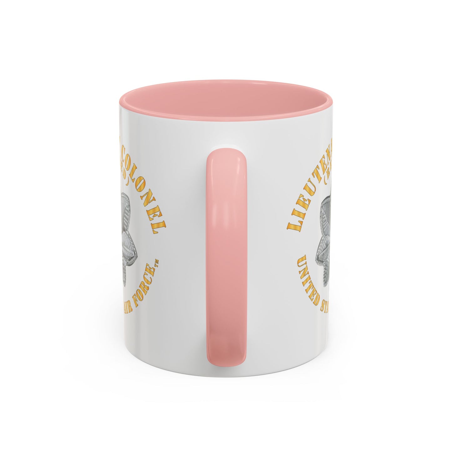 Accent Coffee Mug (11oz & 15oz) - USAF - Lieutenant Colonel - LTC - Retired - TM X 300